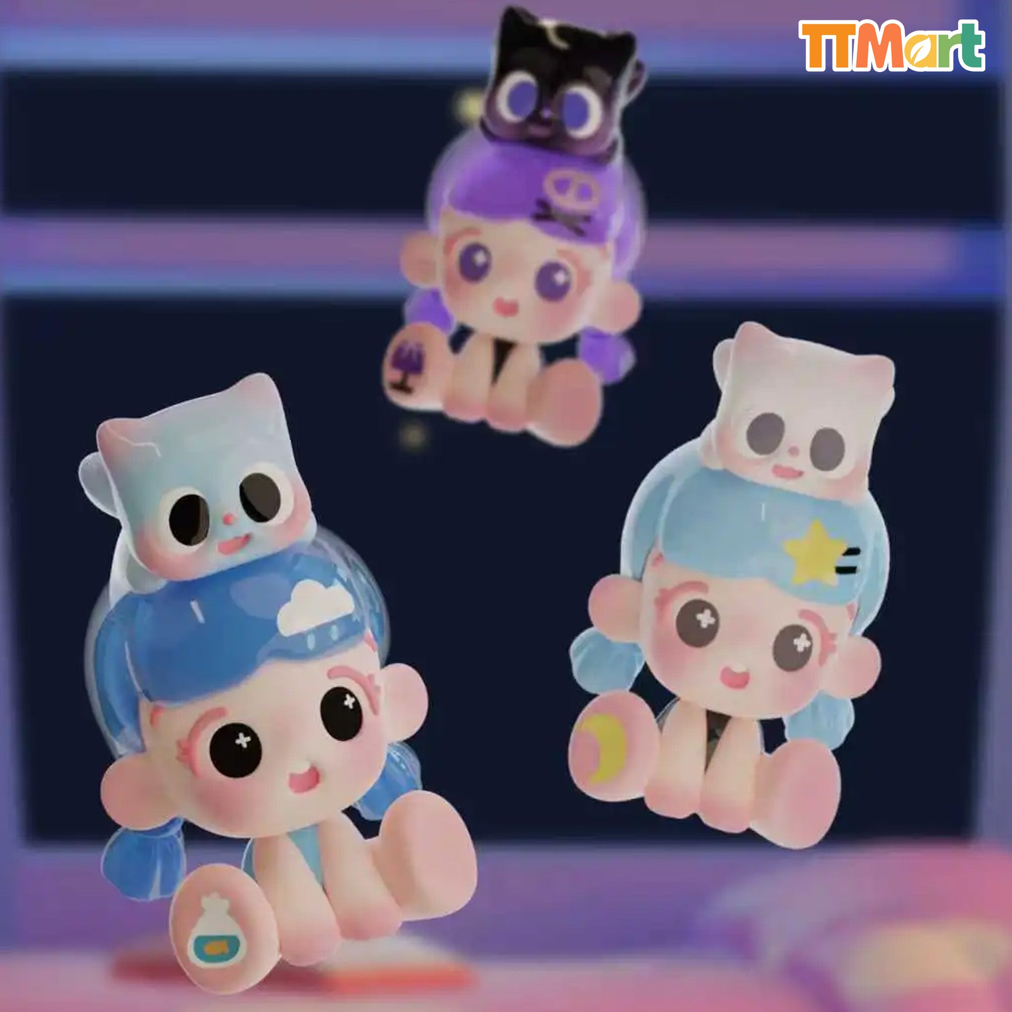 DAODAO Stay With Pitty All Day Mini Bean Series Blind Bag MMS TOY