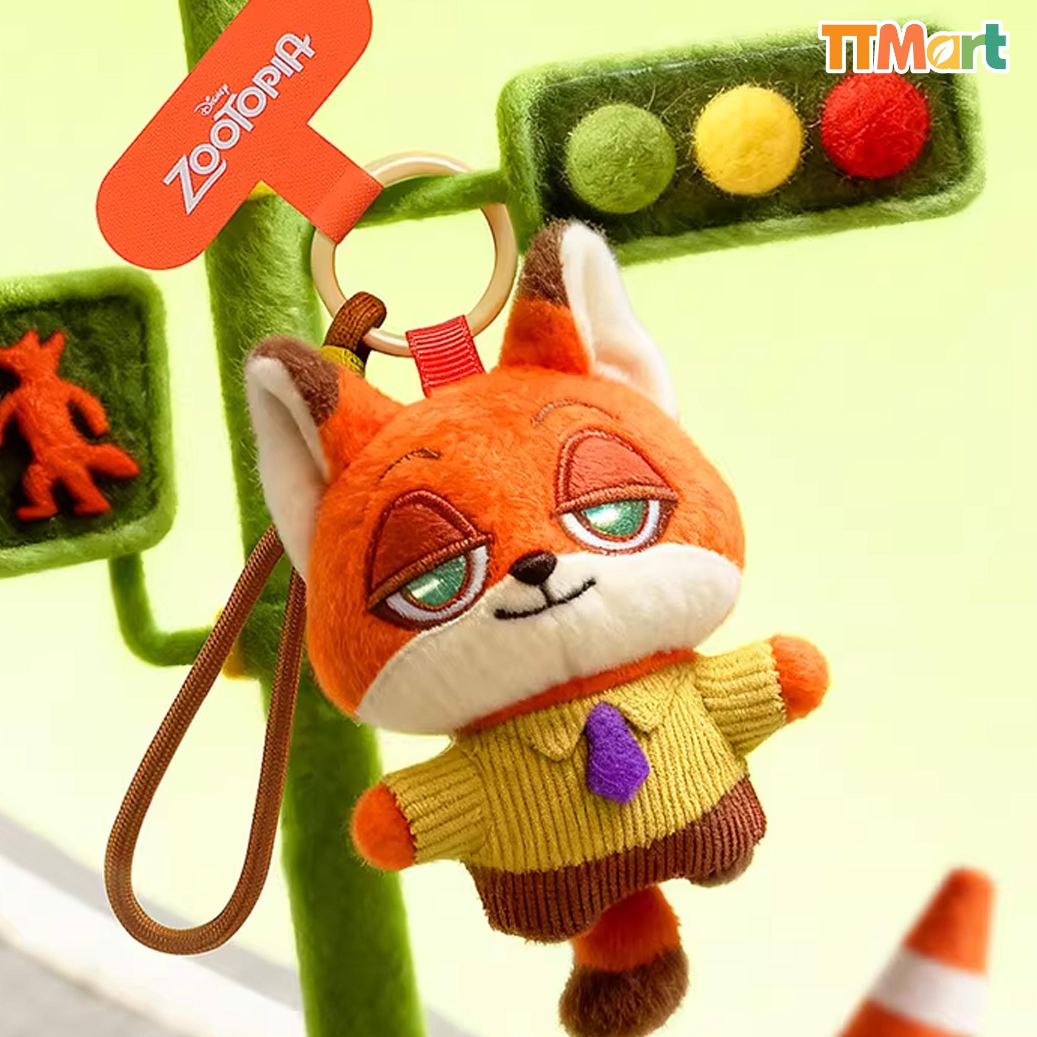 ZOOTOPIA Friend Gathering Plush Keychain Blind Box