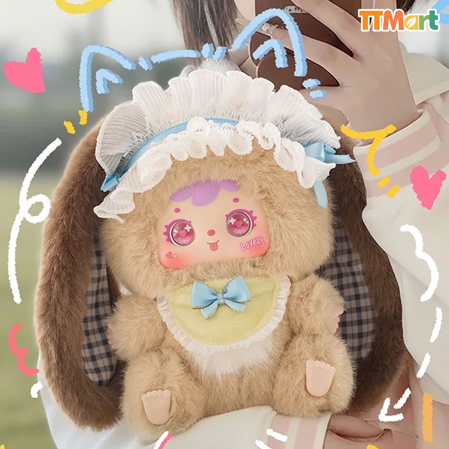 SAMAEL V2 Rabbit Big Family Series Plush Blind Box