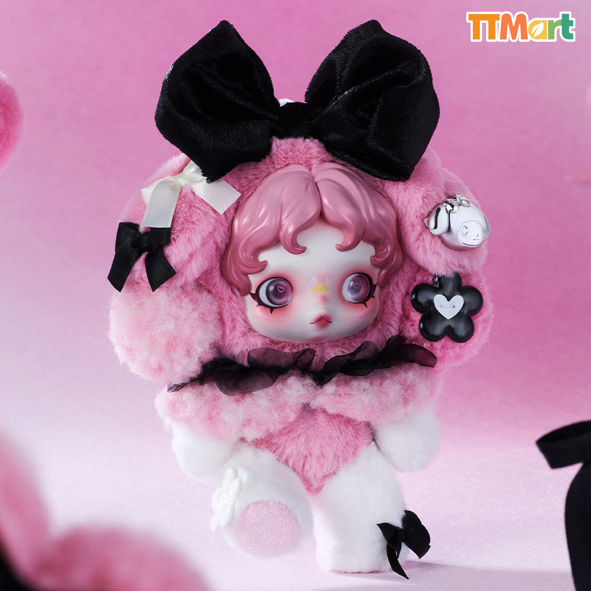 SKULLPANDA × MY MELODY Plush ぬいぐるみペンダント SKULLPANDA × MY MELODY Plush