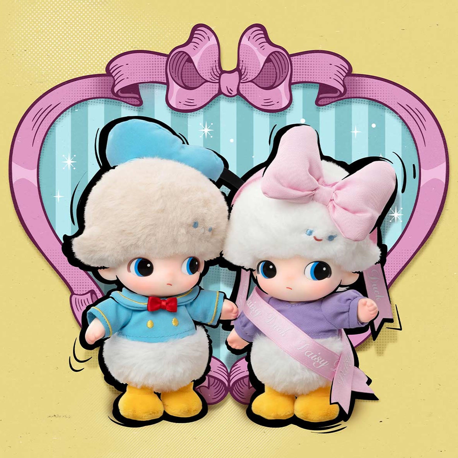 DIMOO WORLD x DSY Series - Vinyl Plush Keychain Blind Box