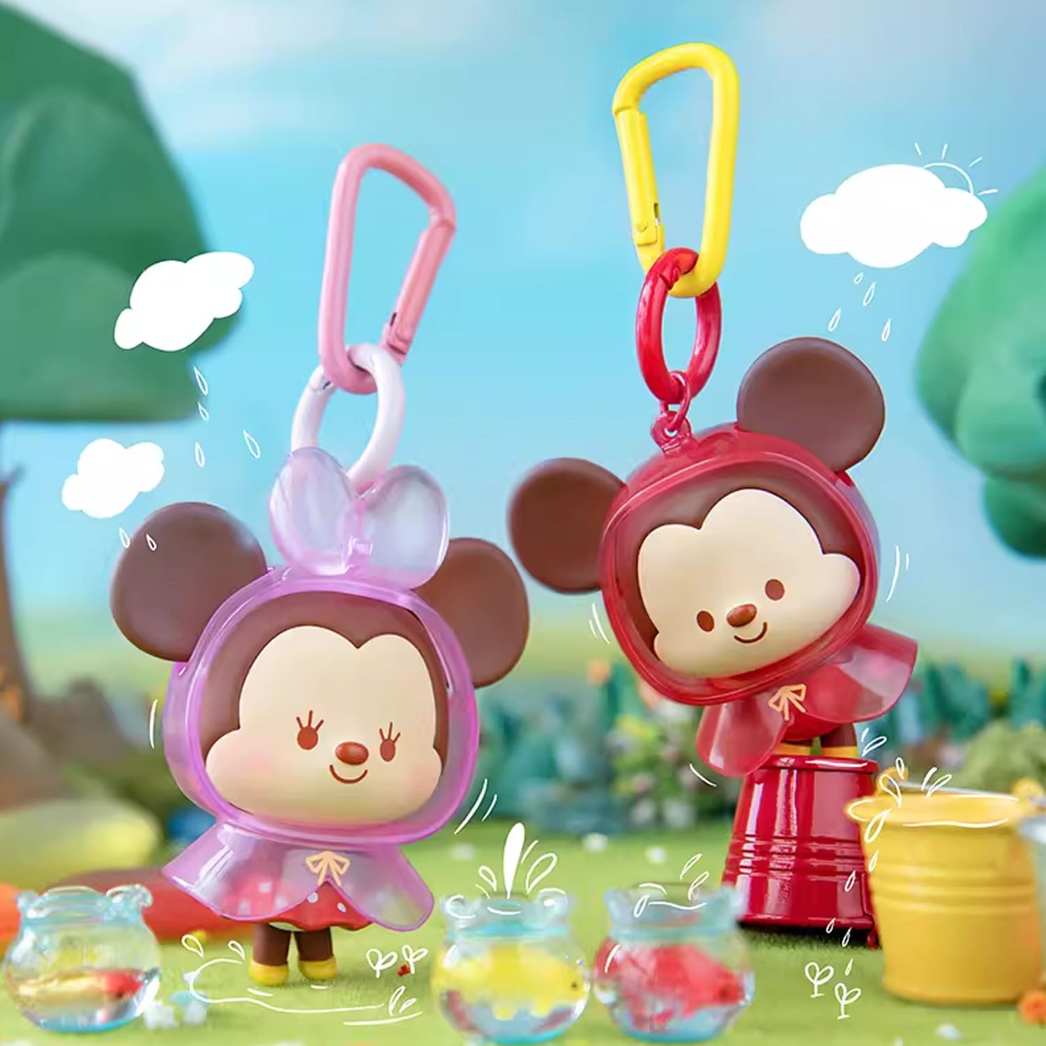 DSY Happy Rainy Keychain Series Blind Box