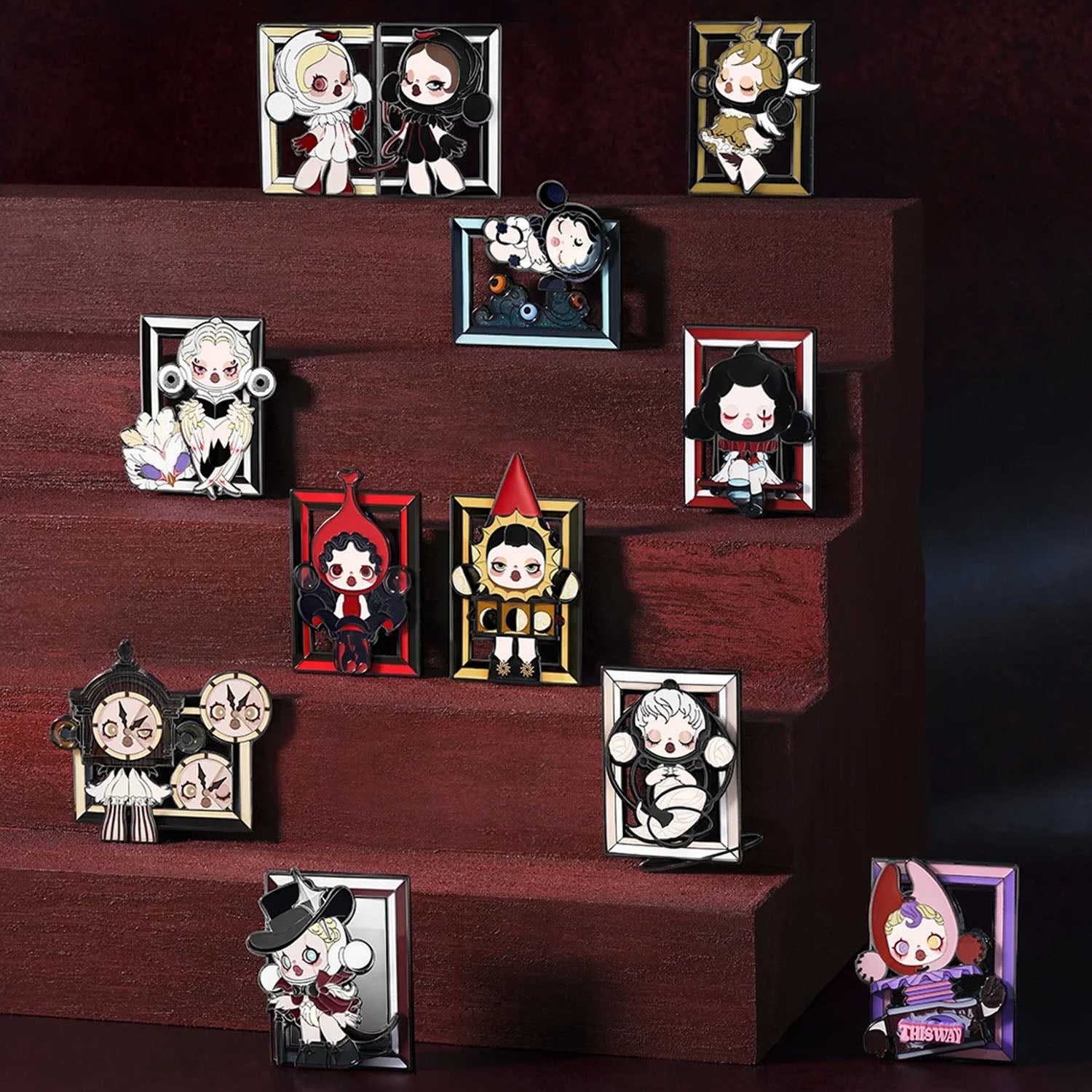 【MEE】SKULLPANDA Image Of Reality Series - Badge Blind Box
