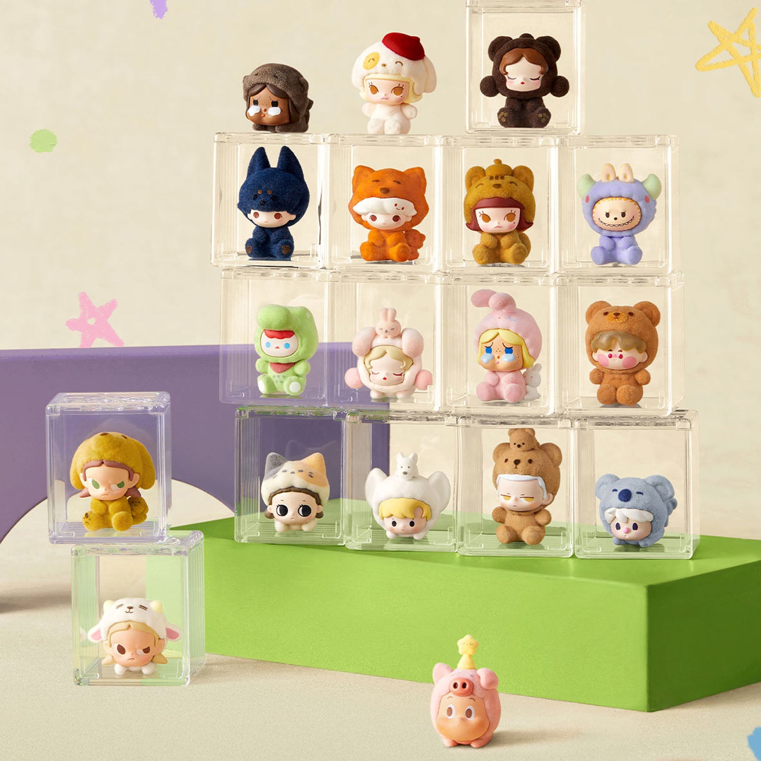 POP BEAN Pajama Cross Dressing Series Mini Blind Box