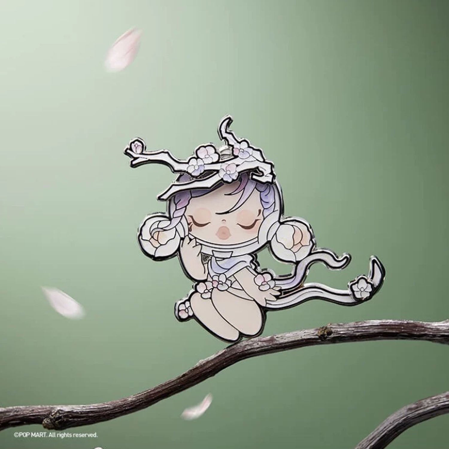 【MEE】SKULLPANDA The Ink Plum Blossom Series - Badge Blind Box