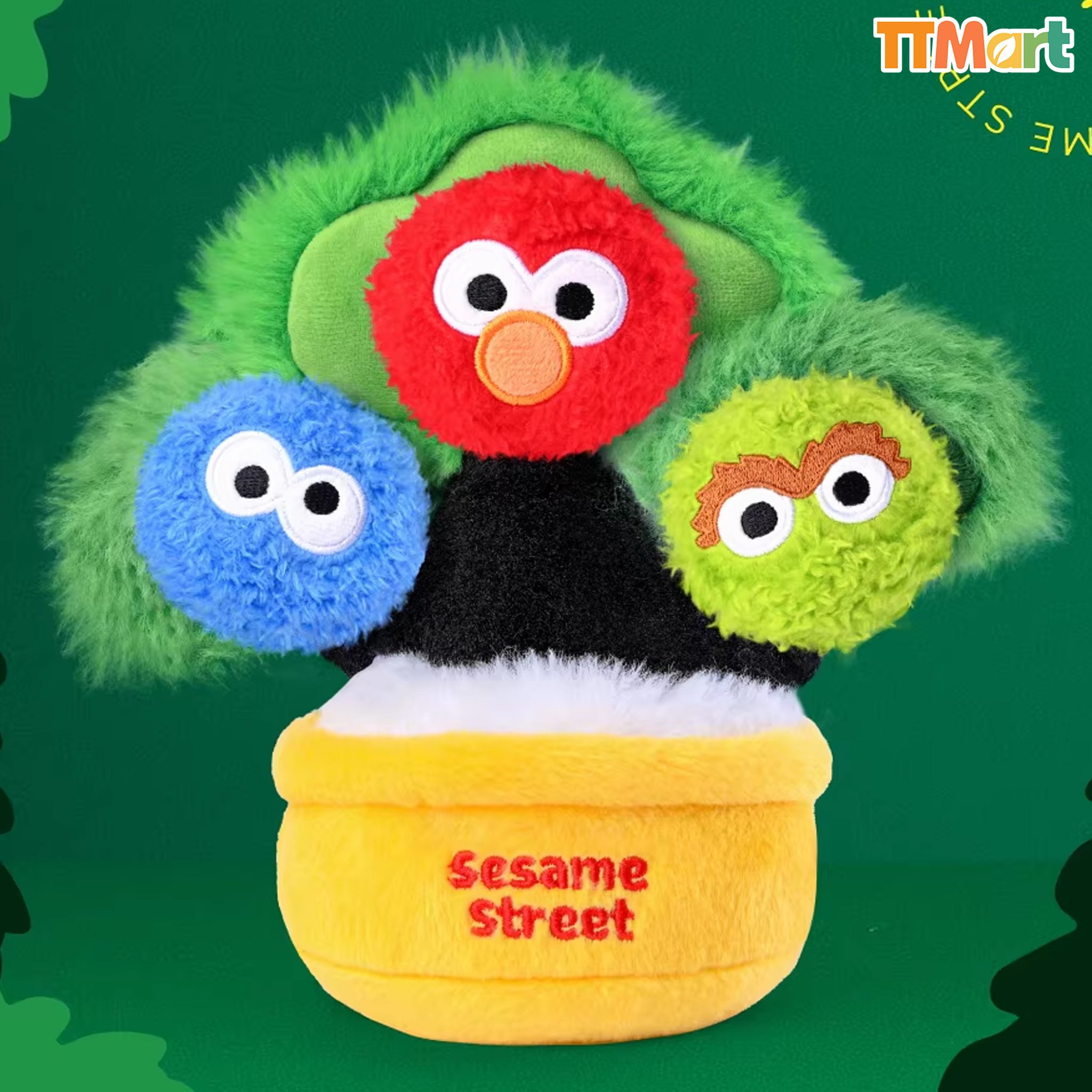POP SUNDAY x Sesame Street Lucky Money Tree Plush Blind Box