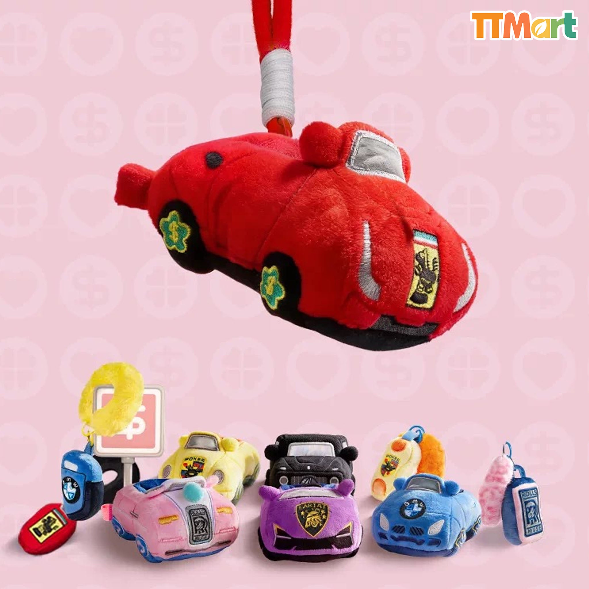 Fortune Car Plush Pendant Series Blind Box