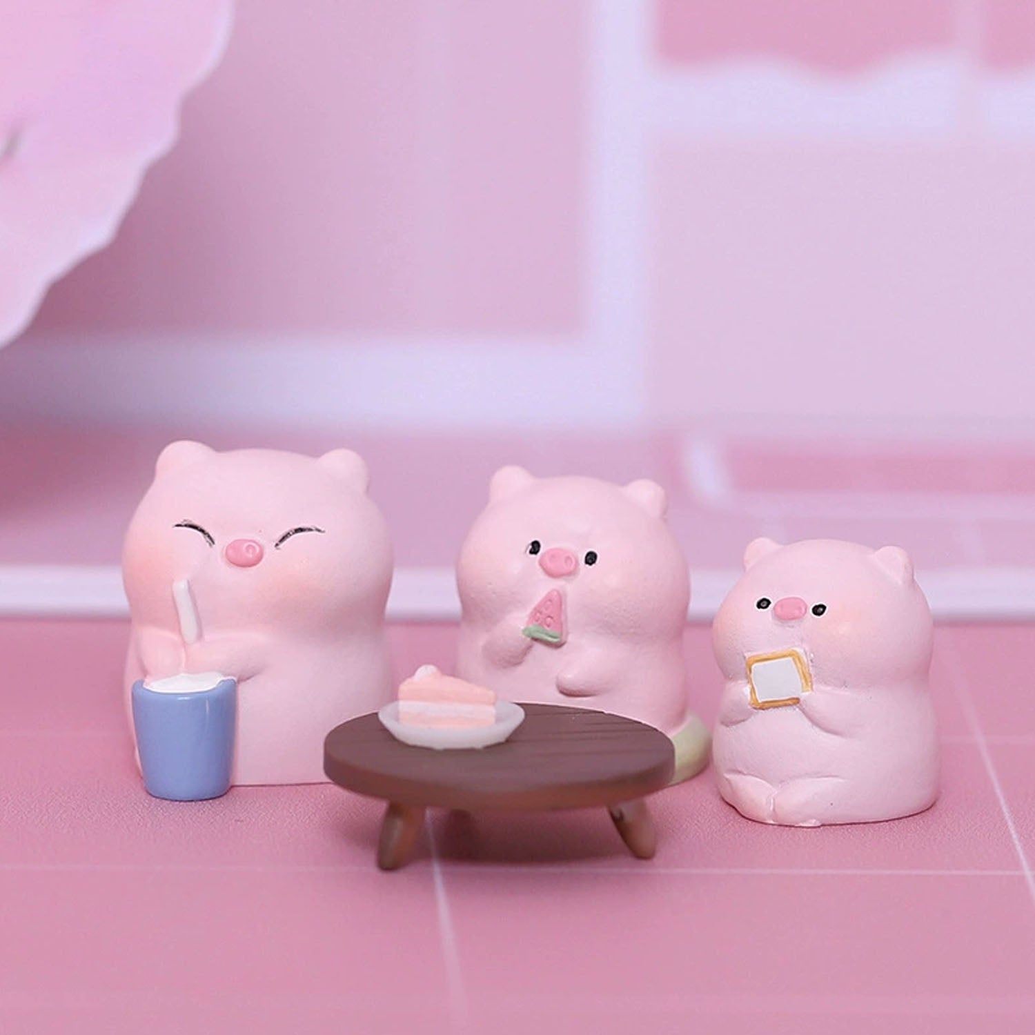 Piggy Restaurant Series Mini Bean Blind Box