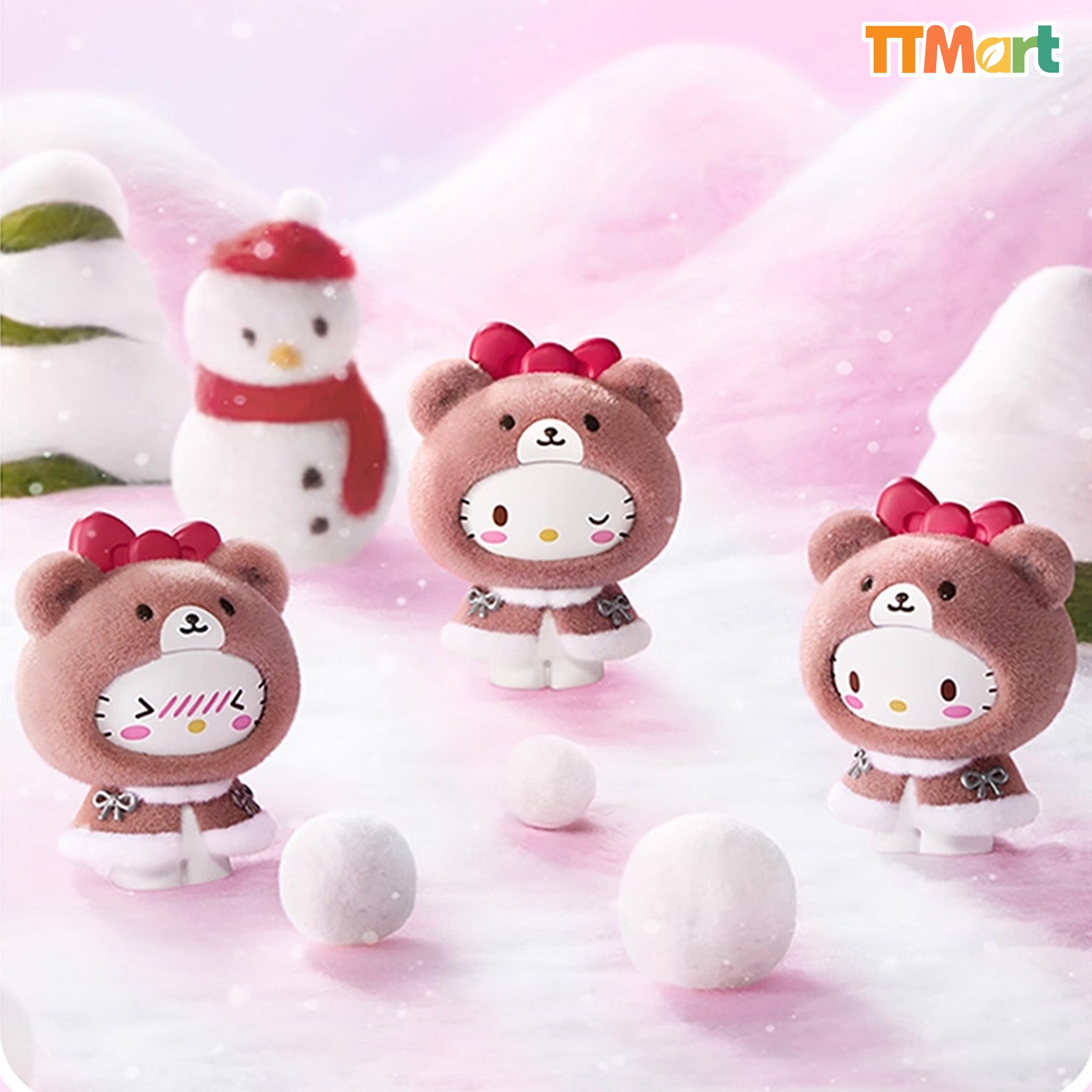 SANRIO Little Cloak Face-changed Figure Pendant Series Blind Box