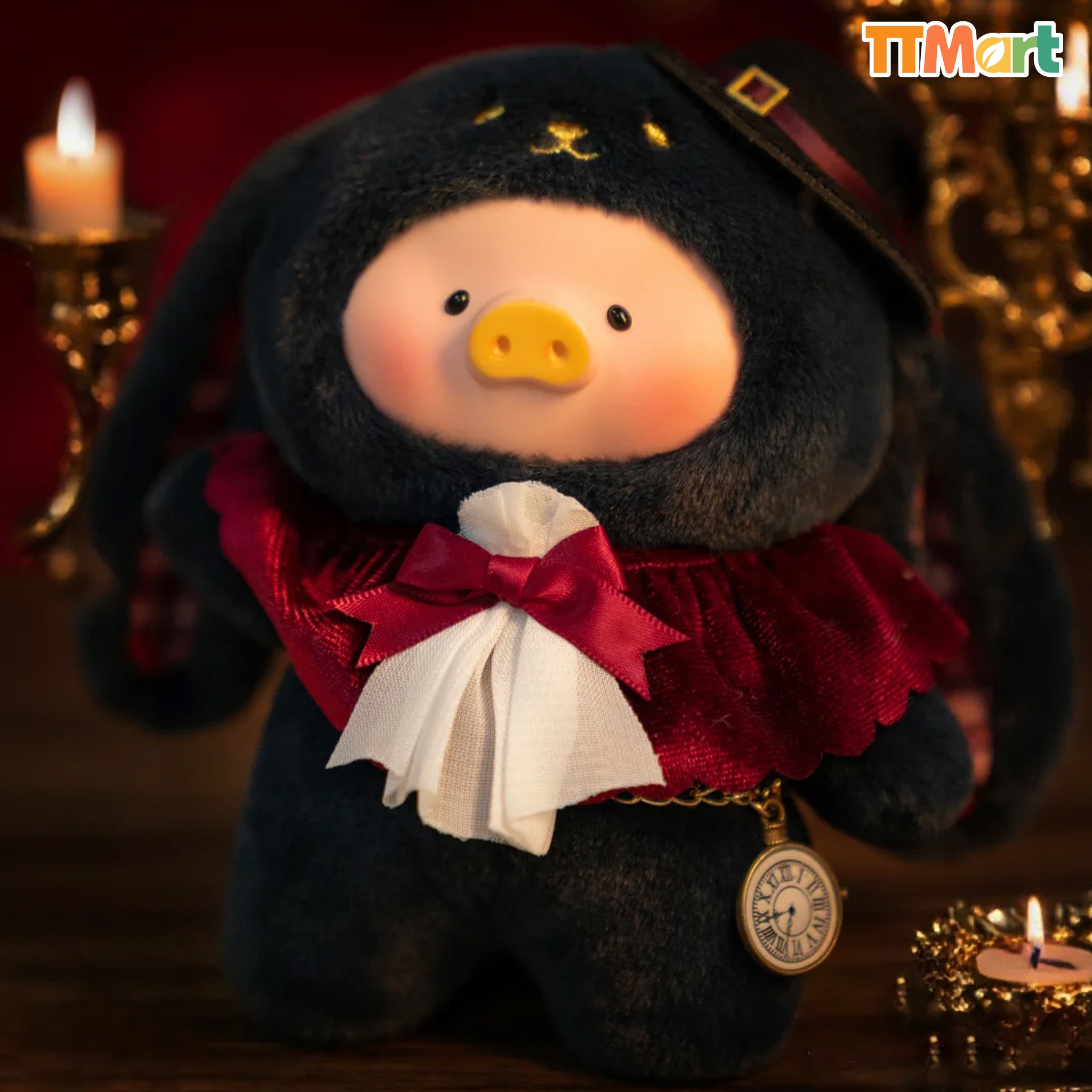 LULU THE PIGGY Magician Bunny Plush Keychain Confirmed Box