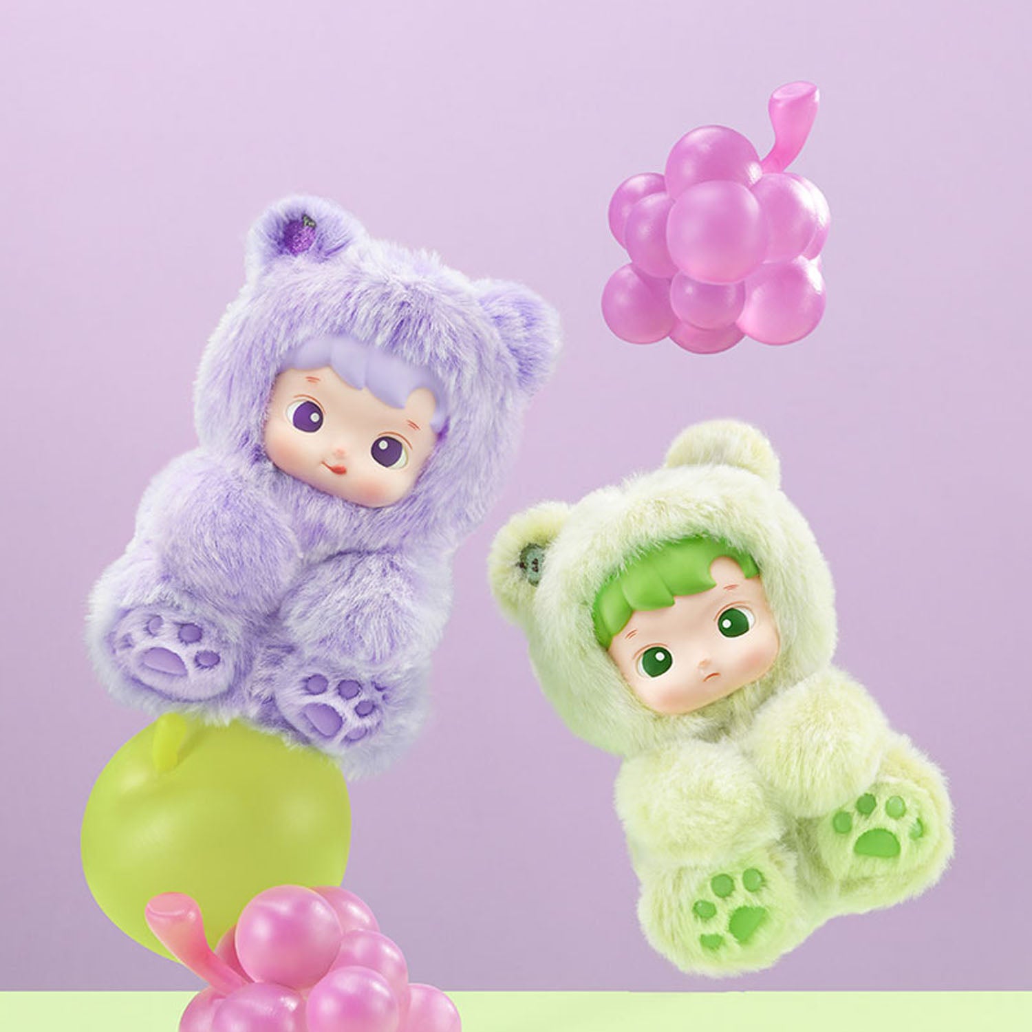 HACIPUPU Gummy Bear Series-Vinyl Plush Pendant Blind Box