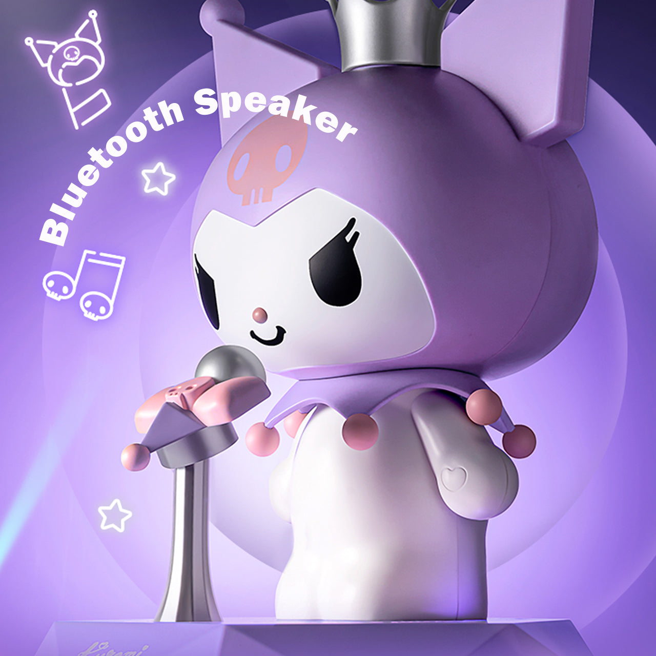 SANRIO Kuromi Bluetooth Speaker Martube Sanrio