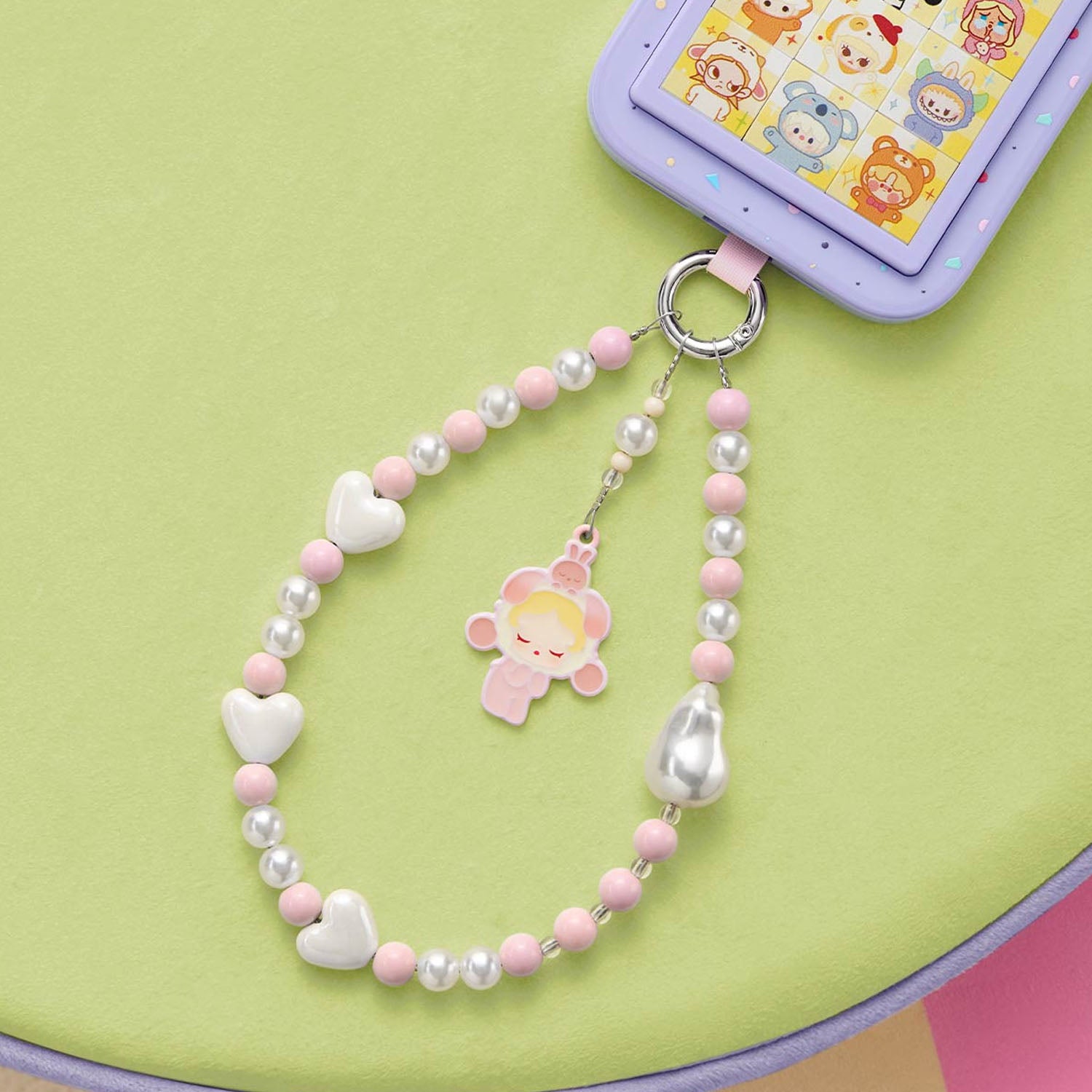 POP BEAN Pajama Party - Mobile Phone Chain Series Blind Box