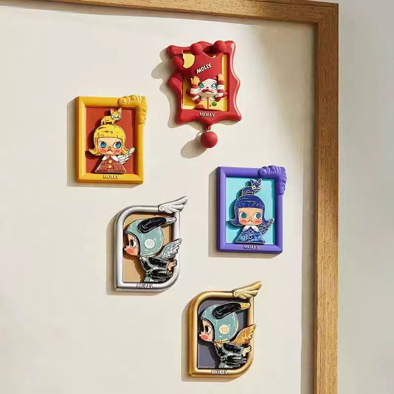 【MEE】Mollly Anniversary Statues Classical Retro-Fridge Magnet Blind Box