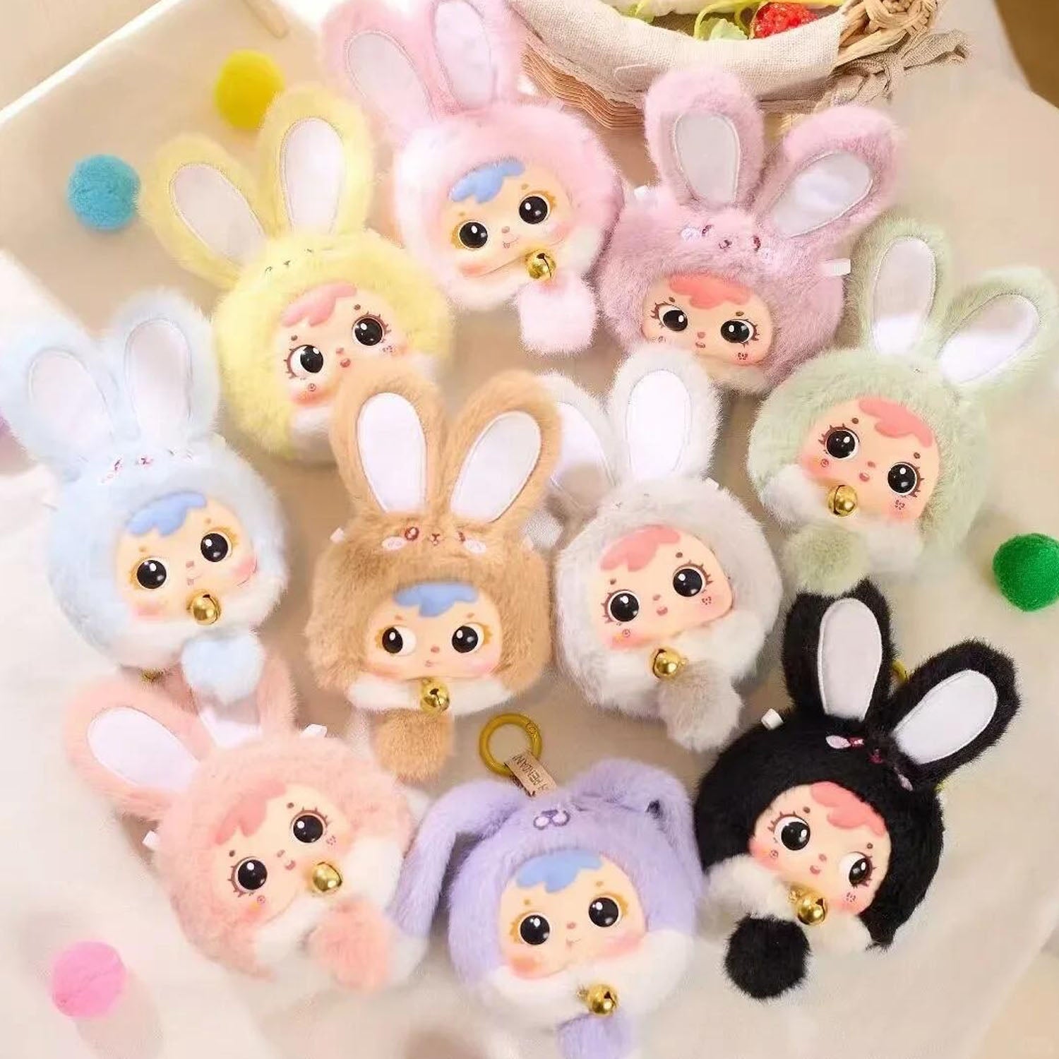 SAMUEL Mini Lucky Rabbit Pendant Plush Series Blind Box