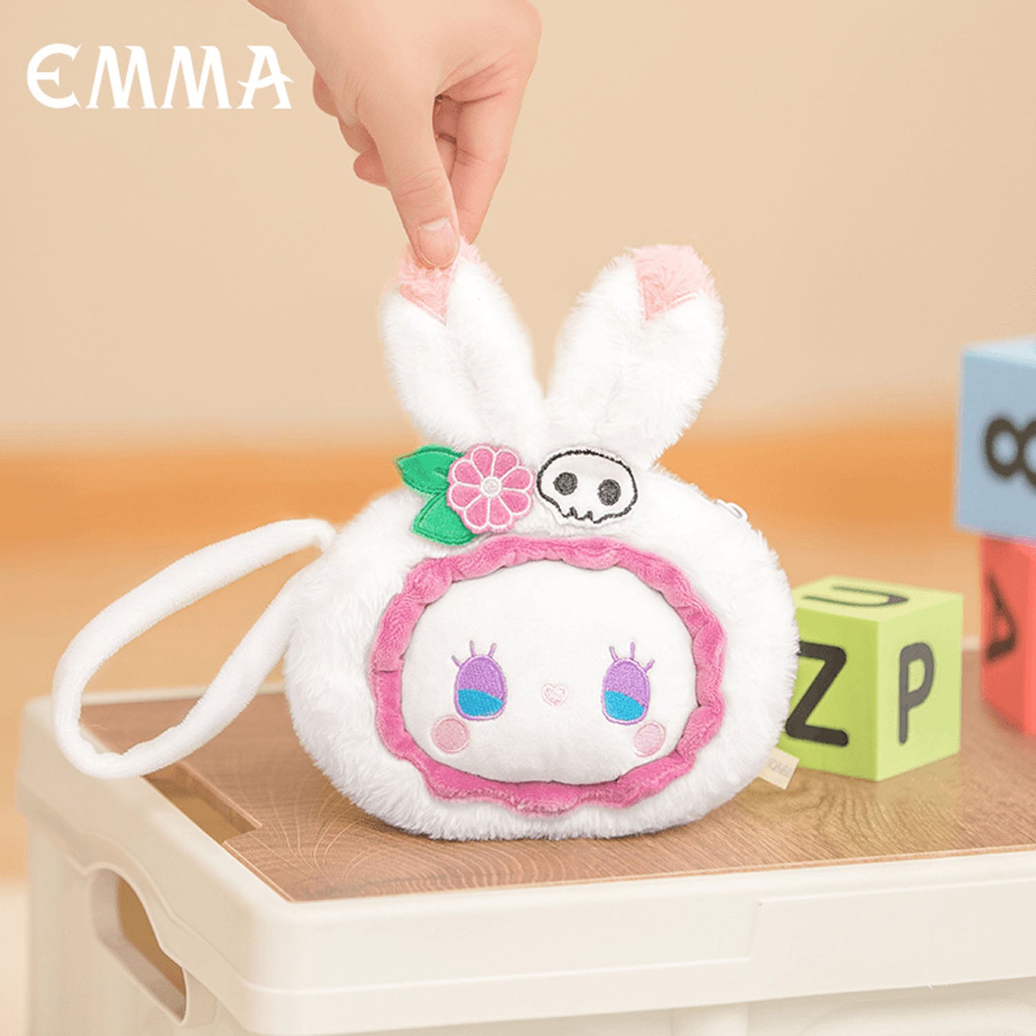 EMMA Plushy Purse Keychian