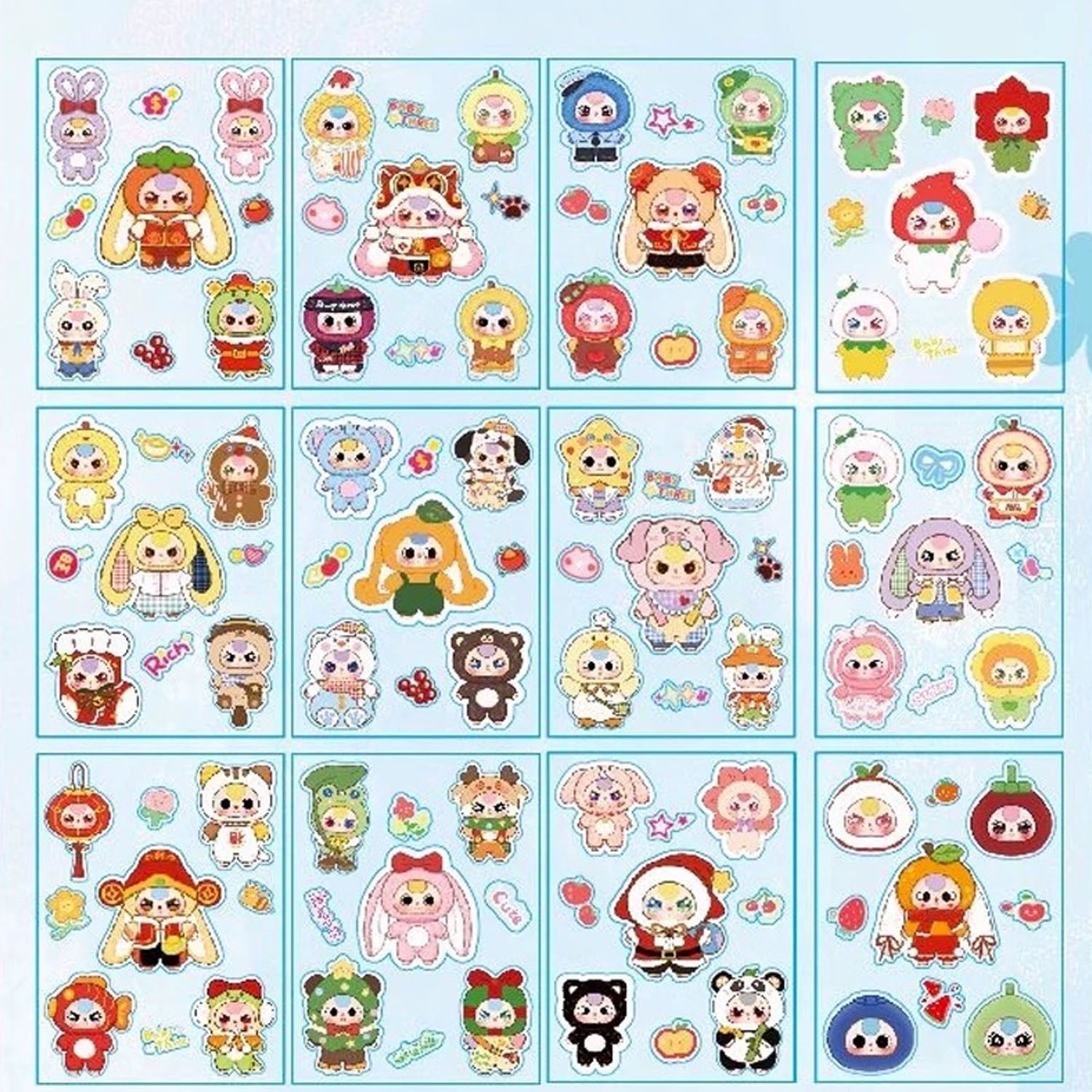 Baby Three Mosquito Repellent Stickers Series Blind Box