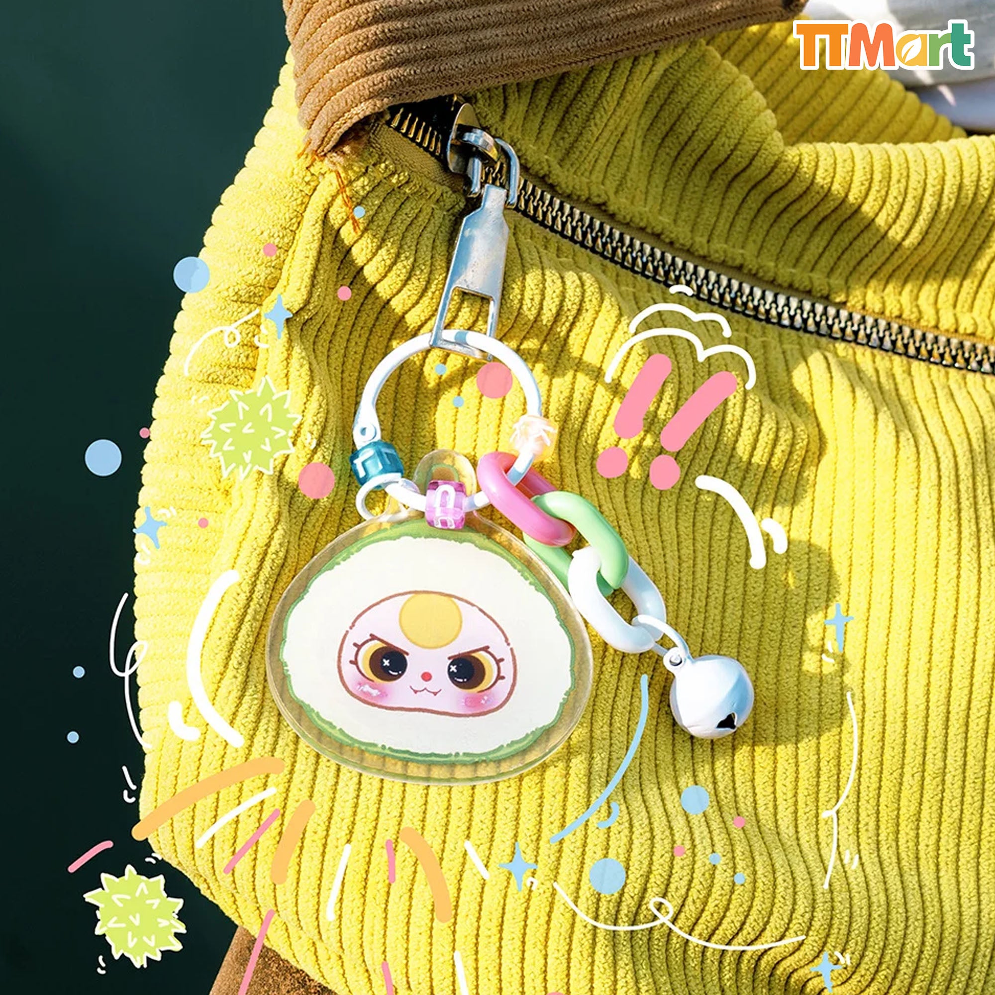 Baby Three Acrylic Charm Keychain Series Blind Bag