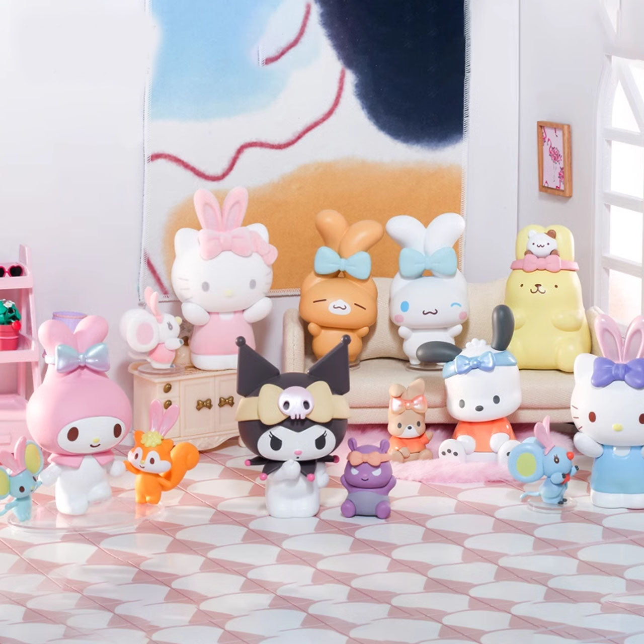 SANRIO Ears Tying Days Series Blind Box
