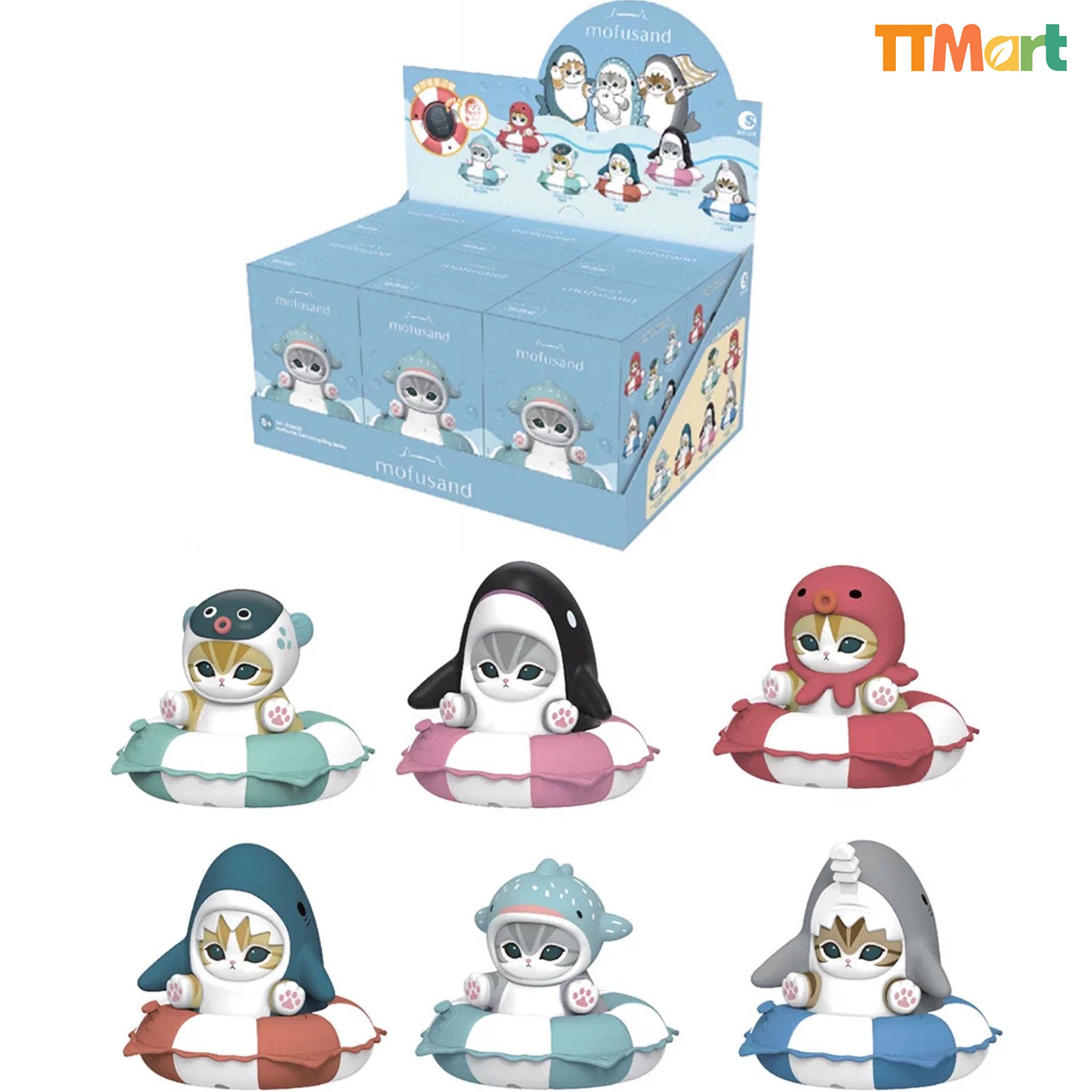 MOFUSAND Swimming Ring Figure Series Blind Box