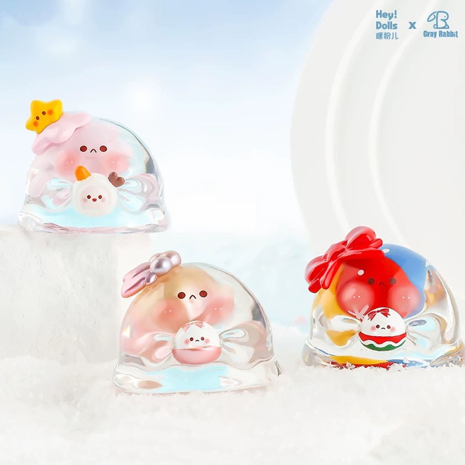 BUBBLE EGG Winter Gift Mini Series Blind Bag Heydolls