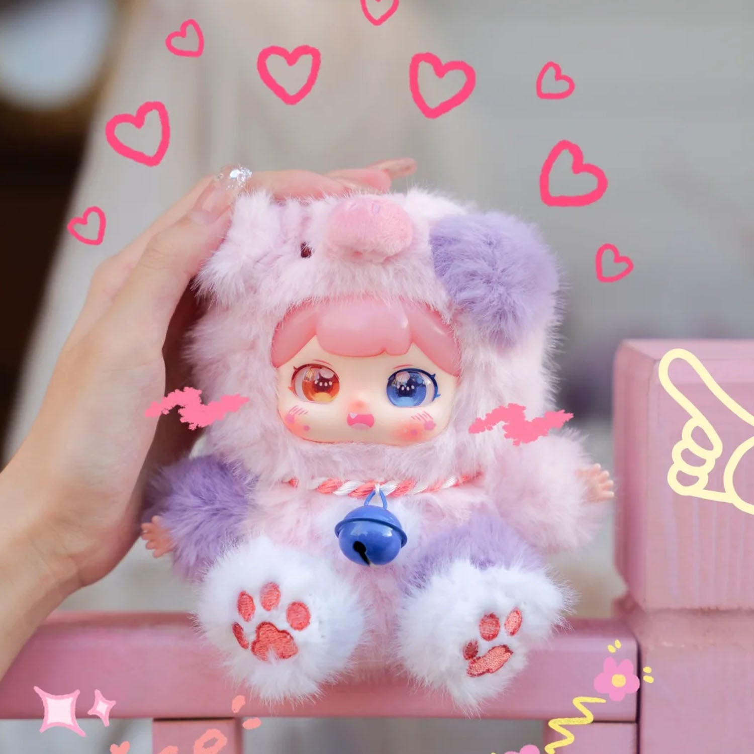 PUFUFU Lucky Bell Plush Series Blind Box