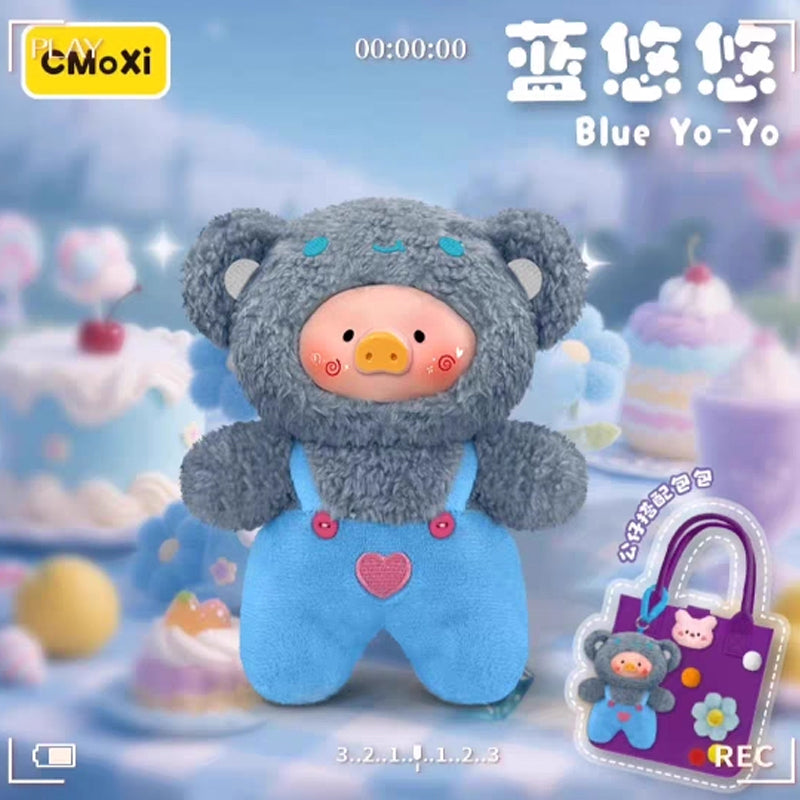 Rainbow Pig Plush Pendant With Tote Bag Series Blind Box