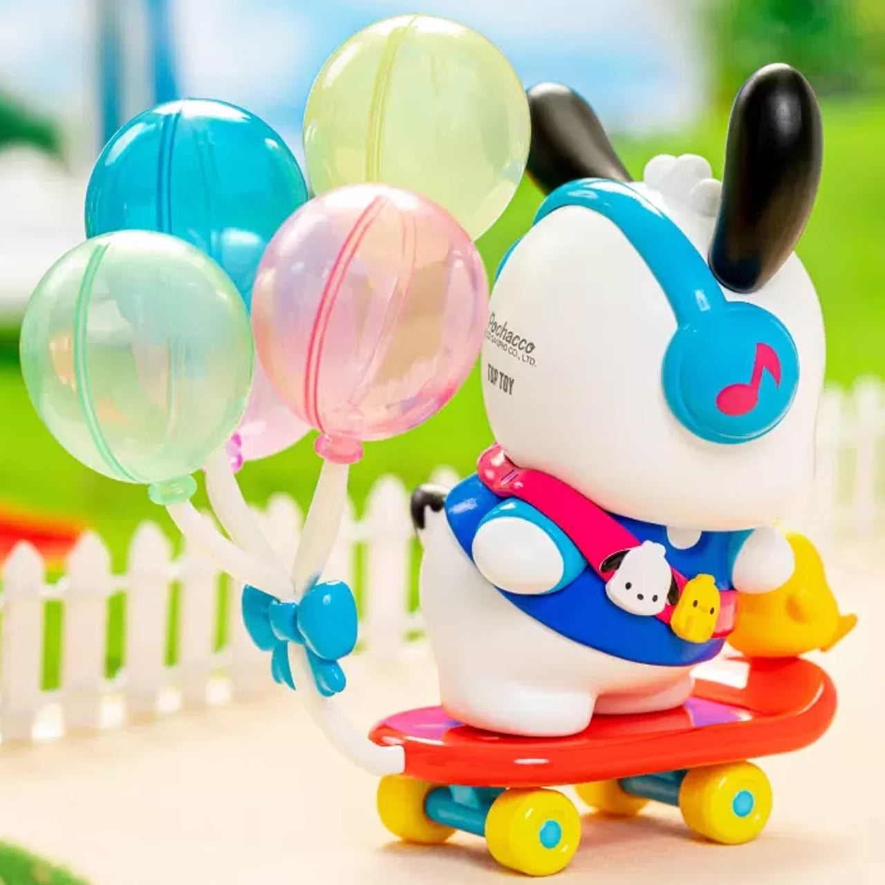 SANRIO Pochacco Skateboard Limited Edition Figurine