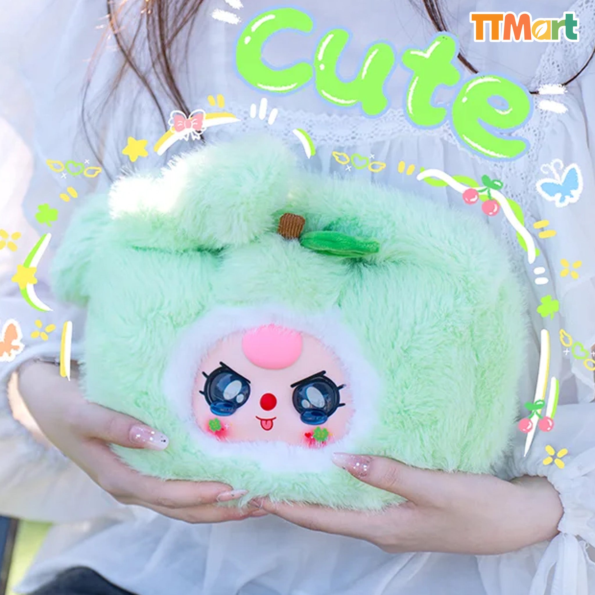 Baby Three Baby Fruit Handbag Plush Series Blind Box