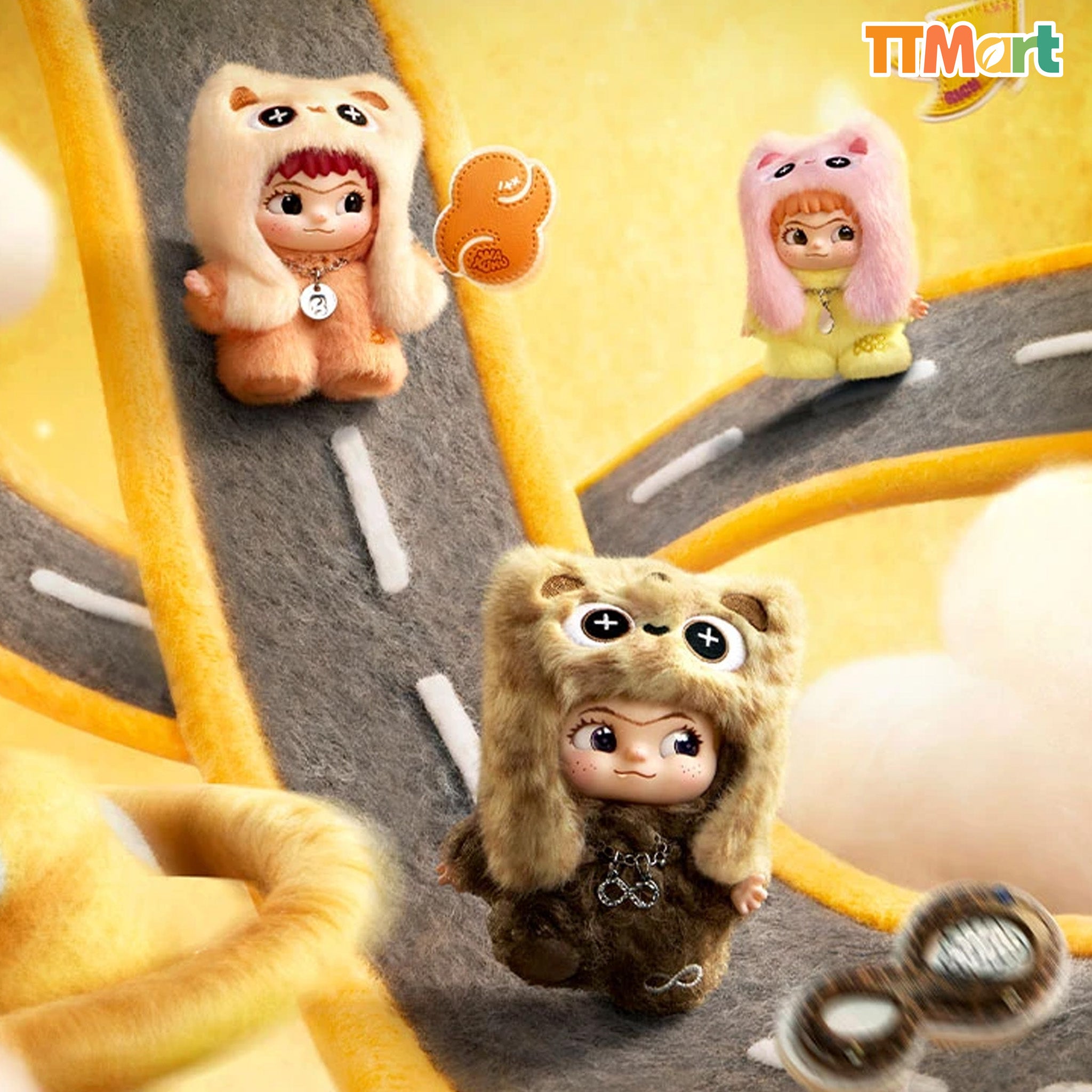 WAKUKU On A Roll Plush Series Blind Box