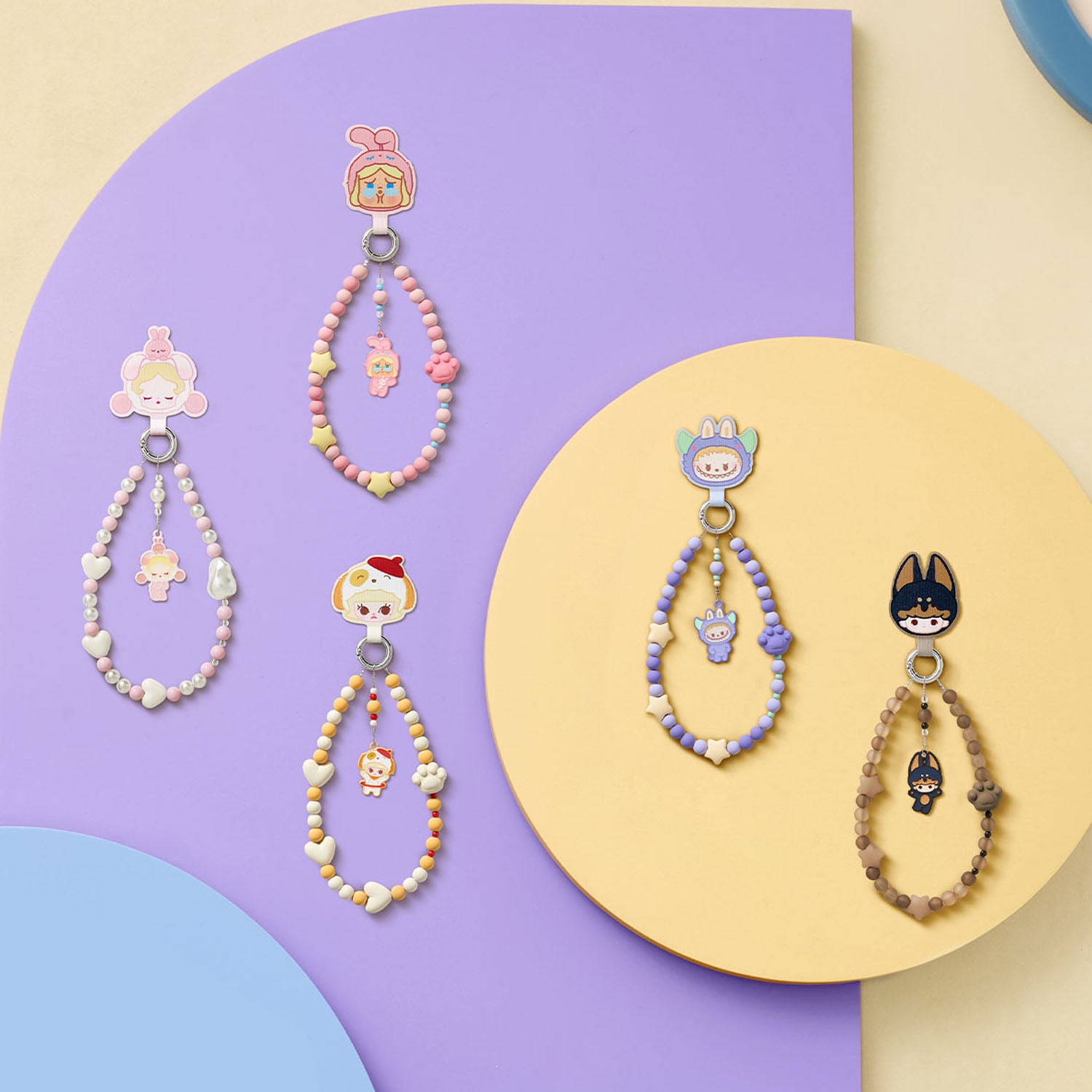 POP BEAN Pajama Party - Mobile Phone Chain Series Blind Box