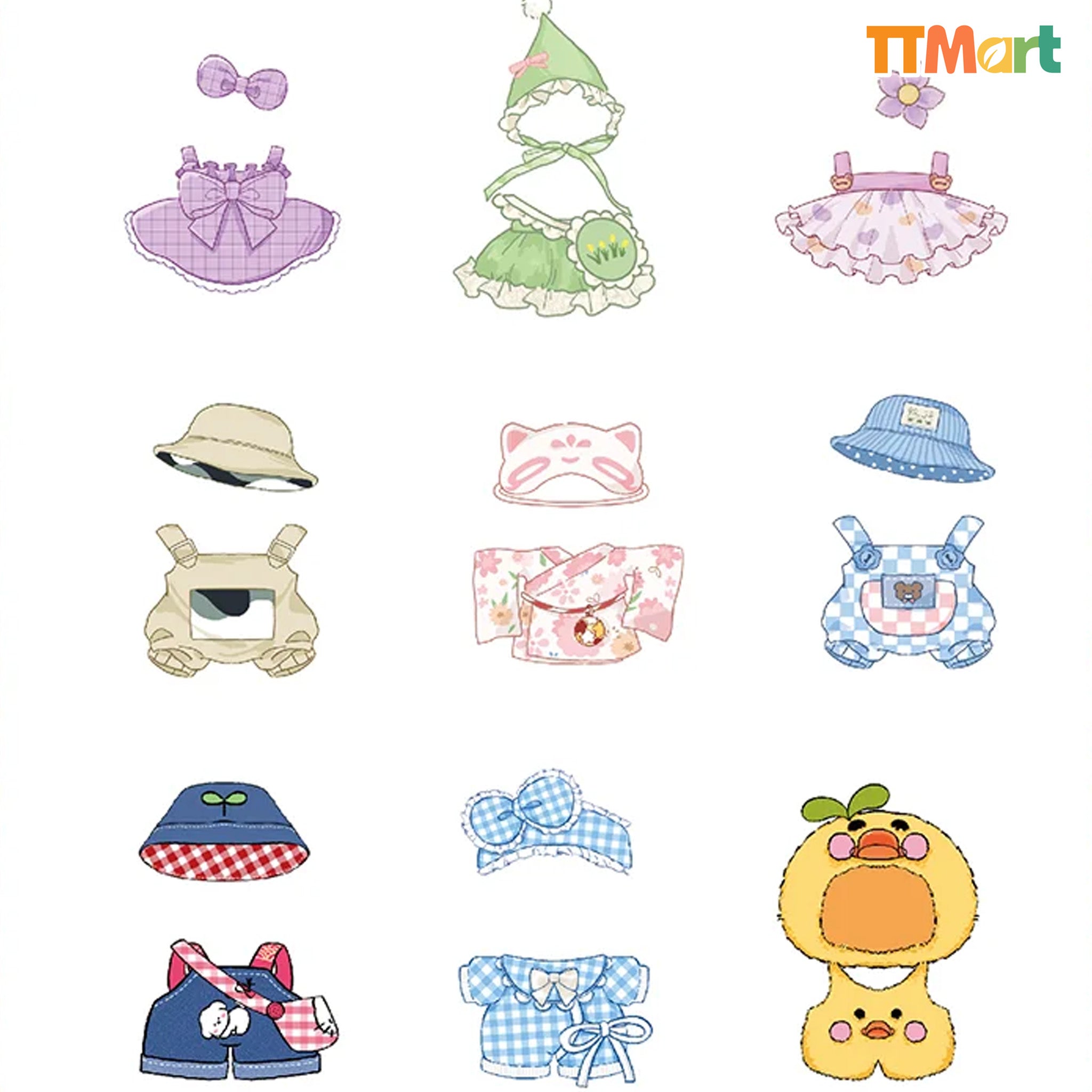 Baby Three Poop Magic Wardrobe Doll Series Blind Bag | 15cm - 17cm Outfits