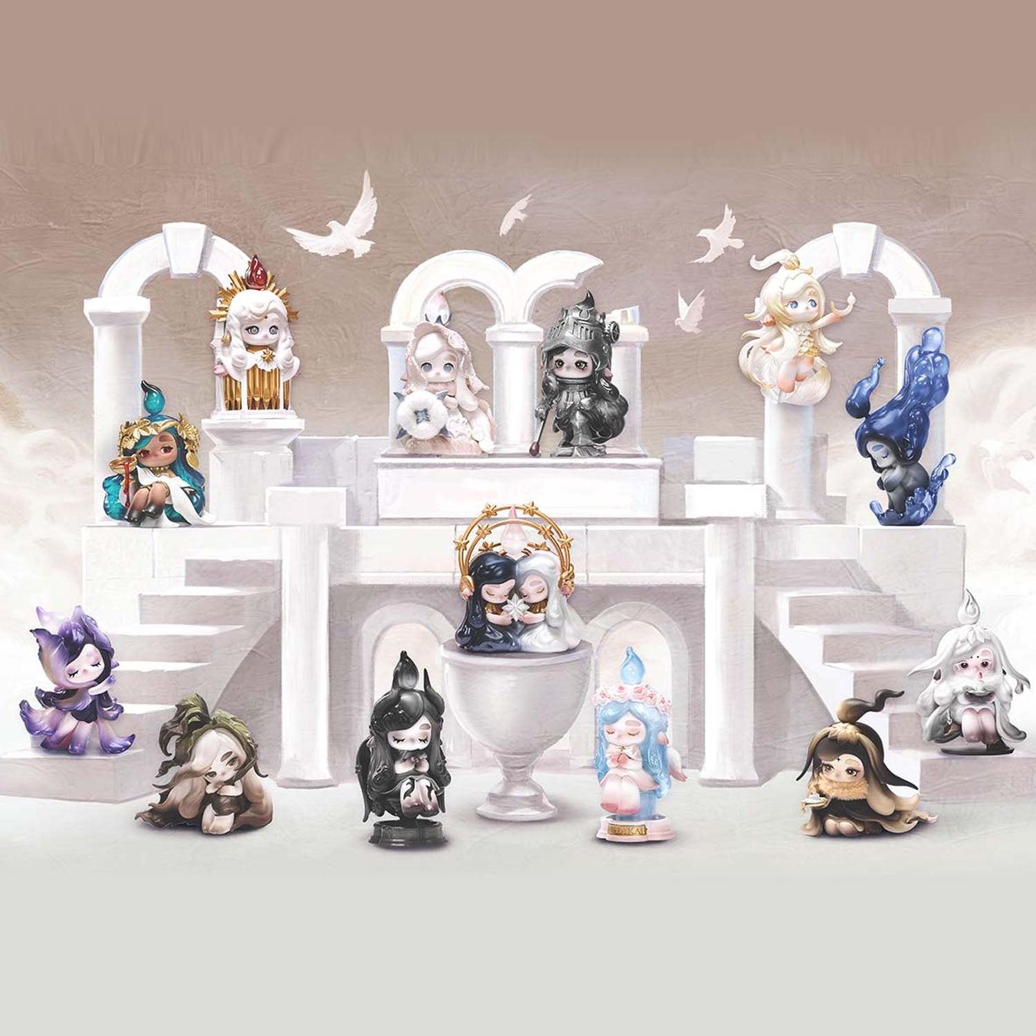 CHAKA Candle Whisper Series Figures Blind Box