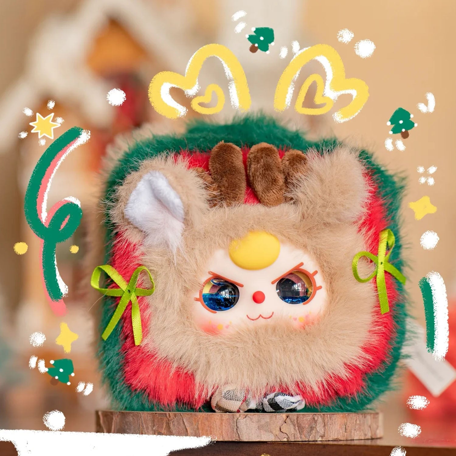 Baby Three Jewelry Box Series Plush Blind Box