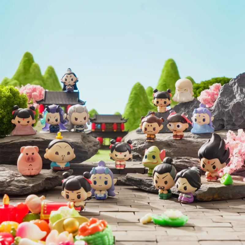 NE ZHA Sit Together Mini Bean Series Blind Bag