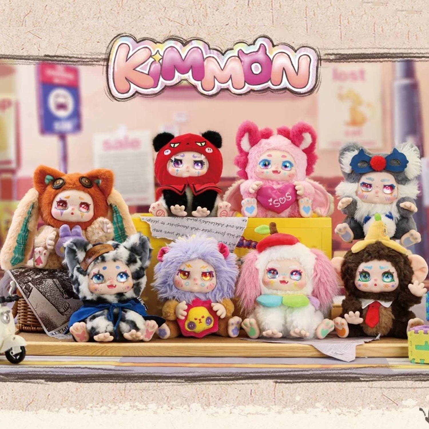 KIMMON Regain Myself Series Plush Blind Box
