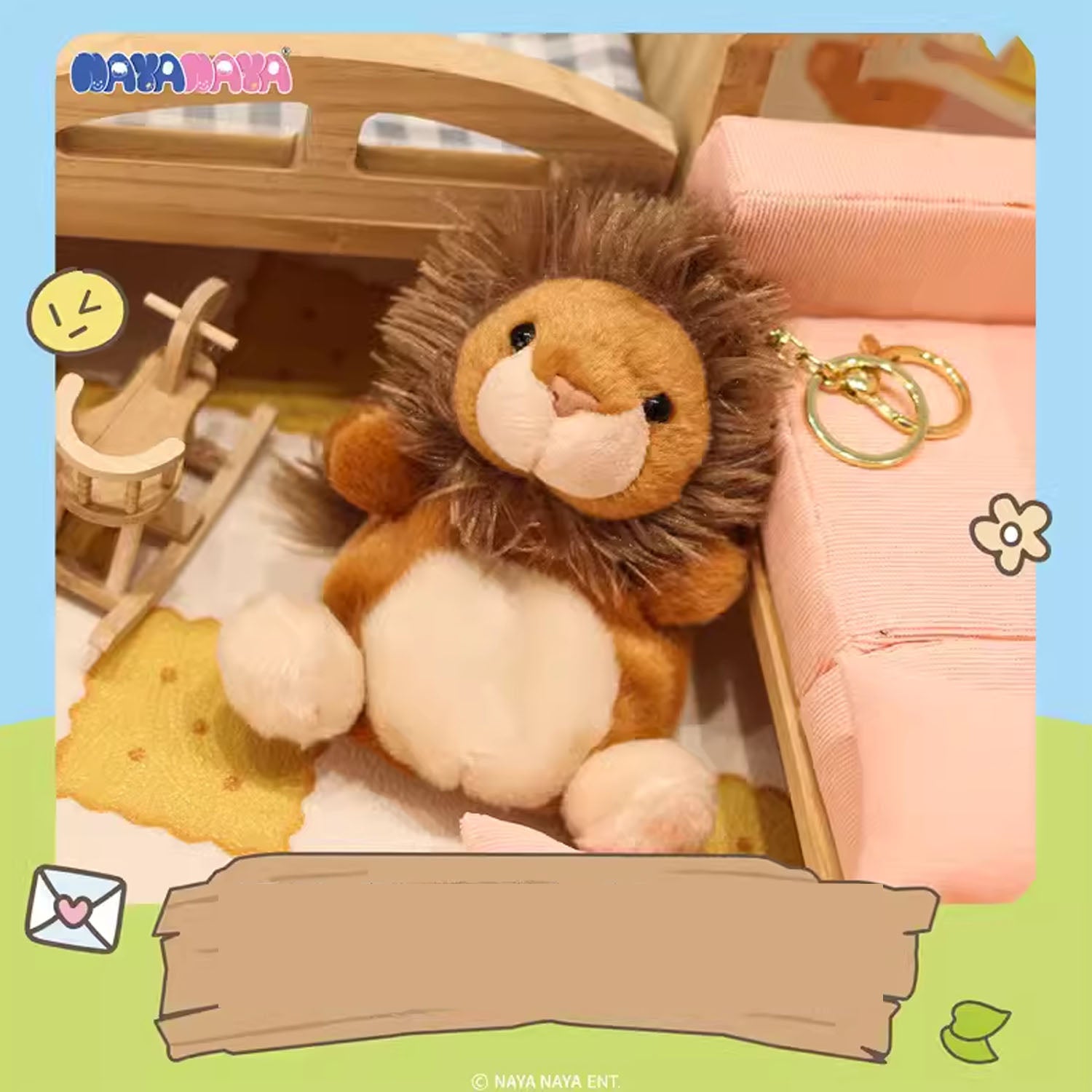 Happy Zoo Nayanaya Plushy Keychain Series Blind Box