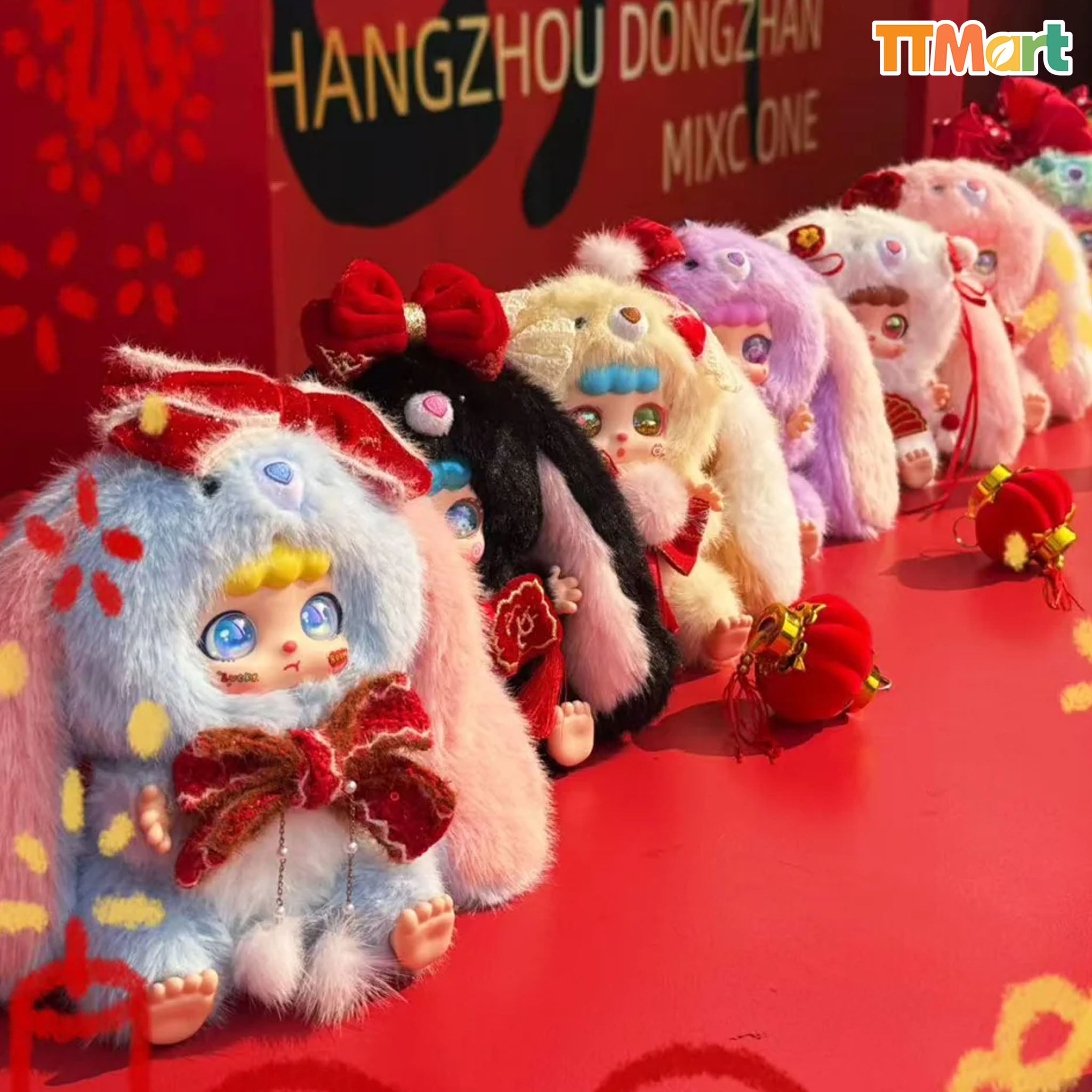 Little Nai Fu Bunny New Year Series Plush Blind Box