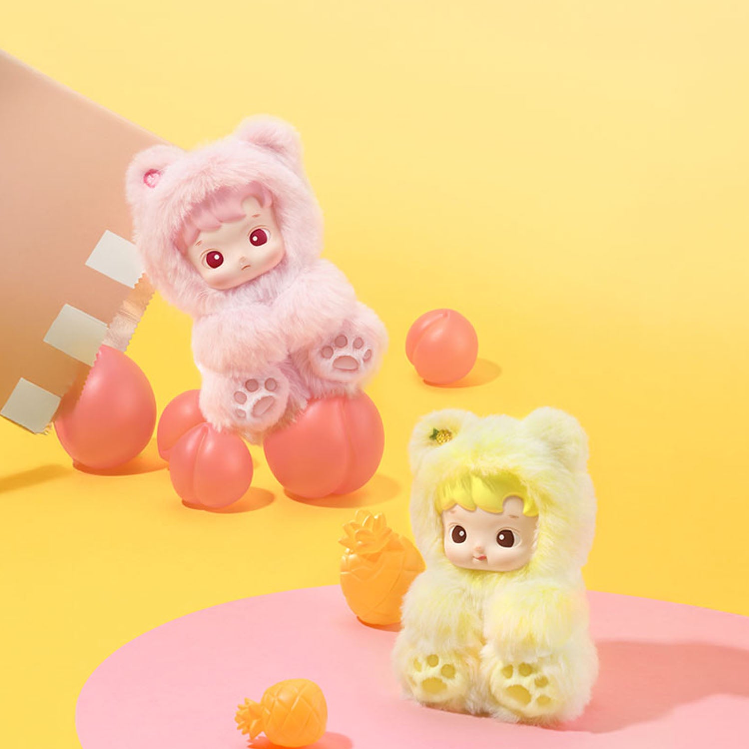 HACIPUPU Gummy Bear Series-Vinyl Plush Pendant Blind Box