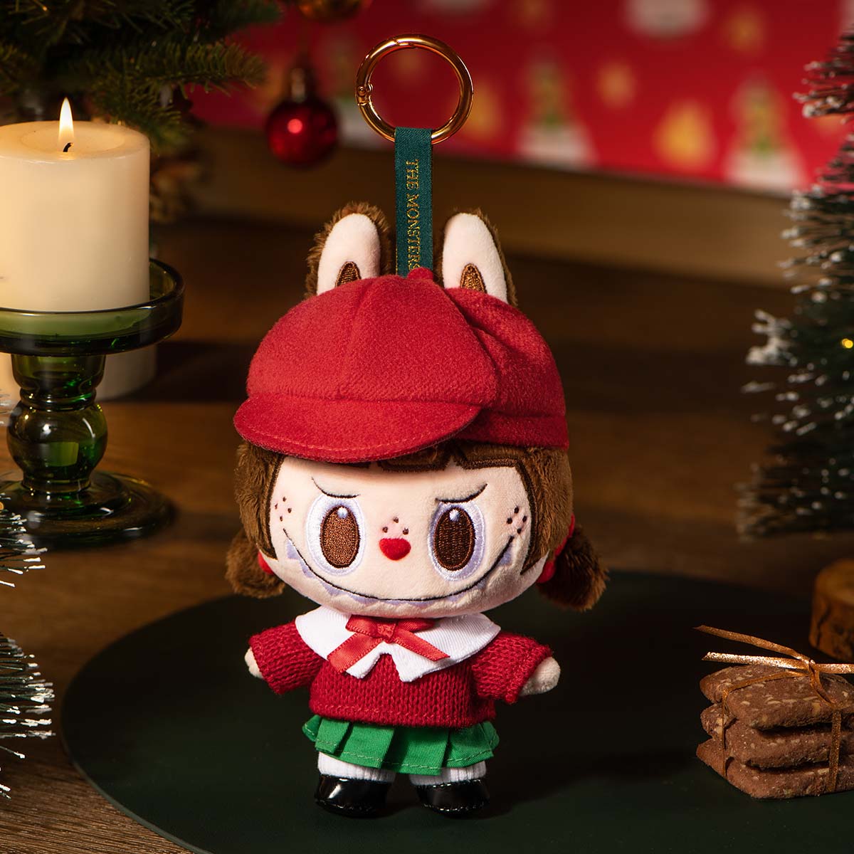 THE MONSTERS LABUBU Let's Christmas Series Plush Pendant
