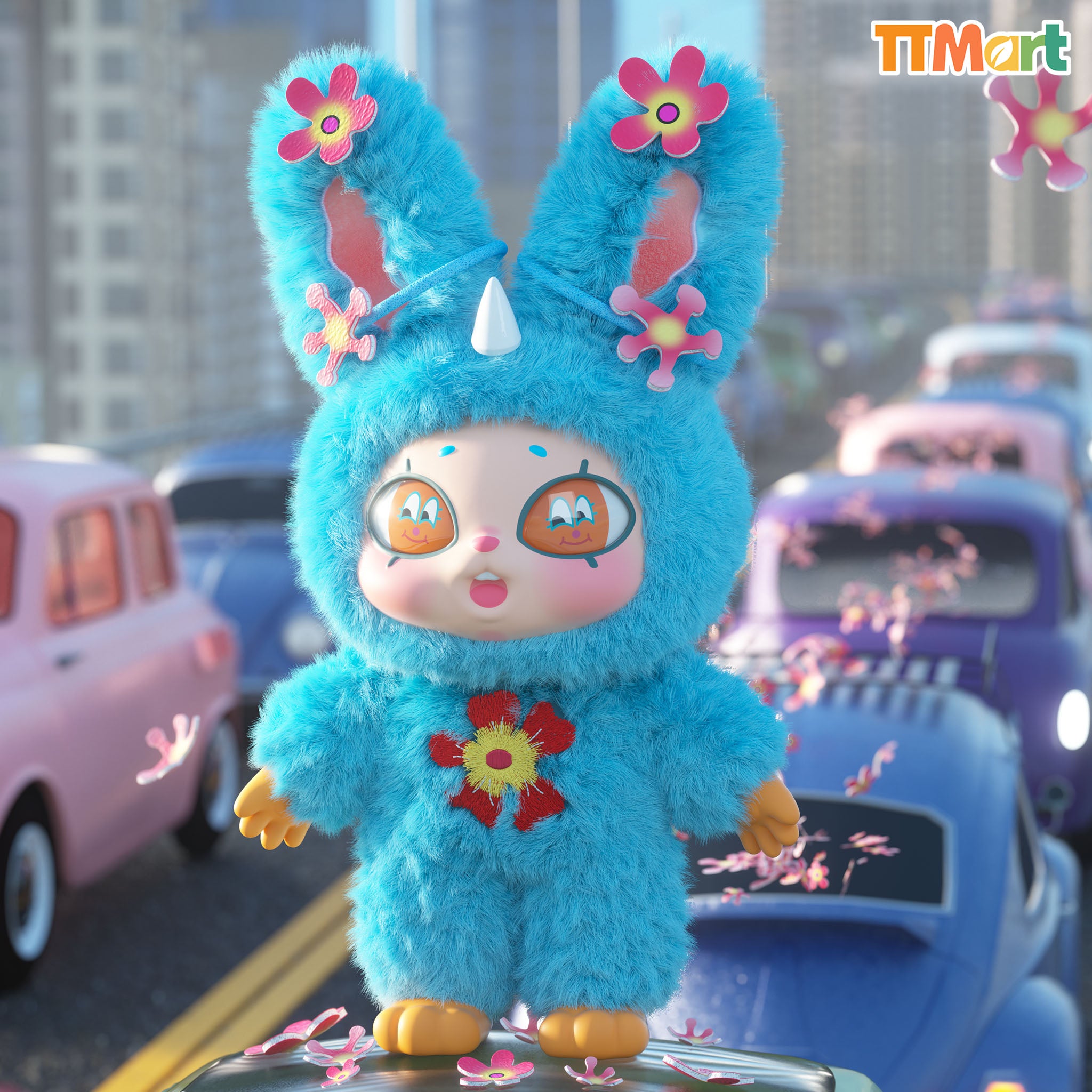 YEAOHUA Xxinye Urban Elf Serise Vinyl Plush Blind Box