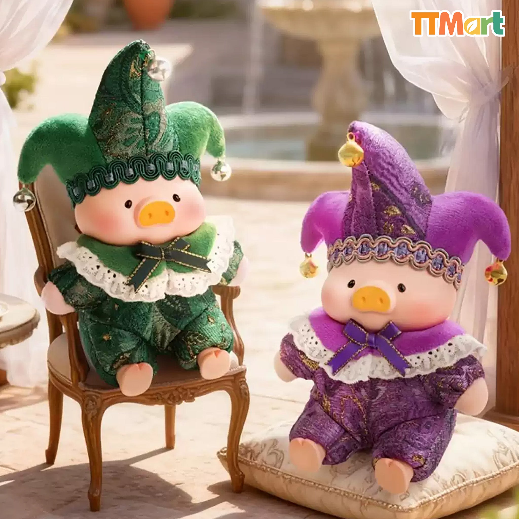 LULU THE PIGGY Triangel Series Plush Keychain Blind Box