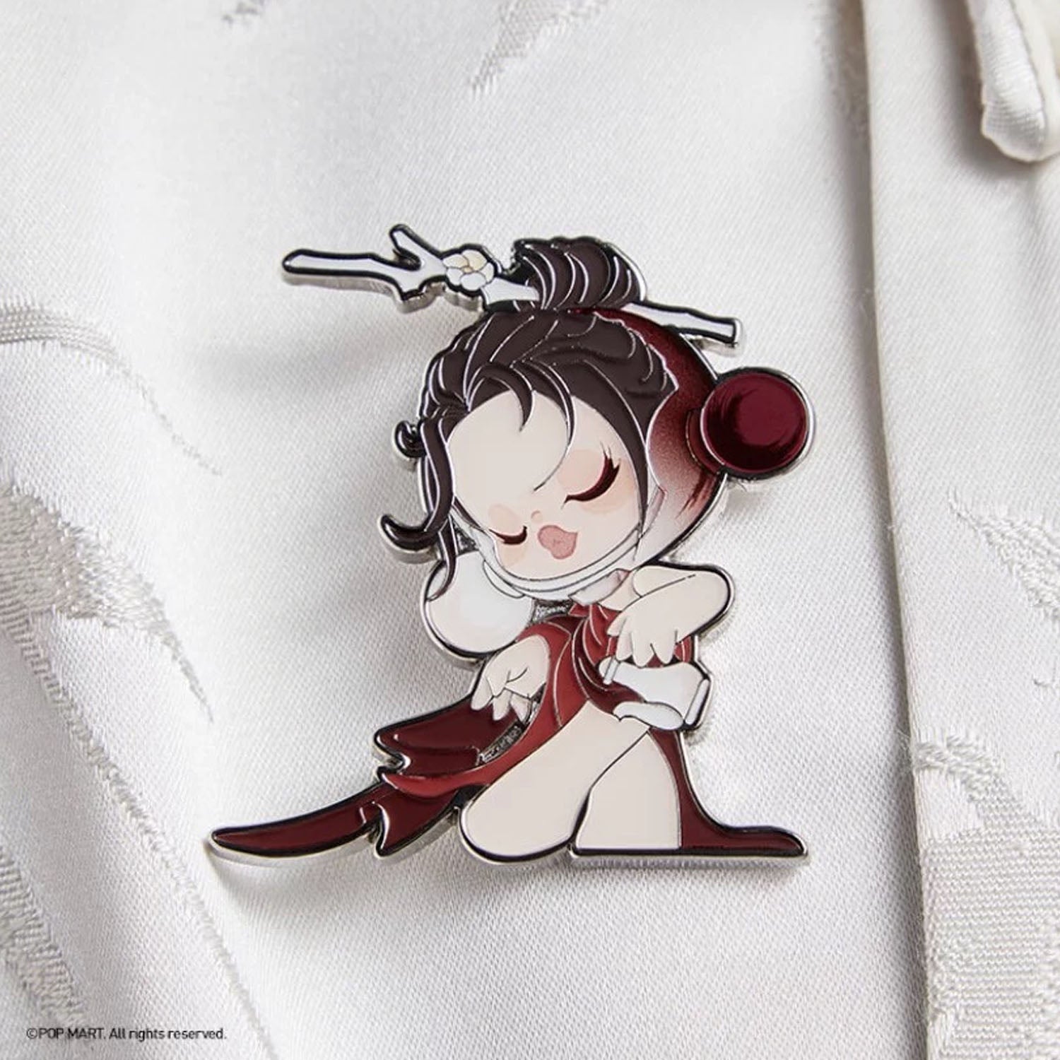 【MEE】SKULLPANDA The Ink Plum Blossom Series - Badge Blind Box