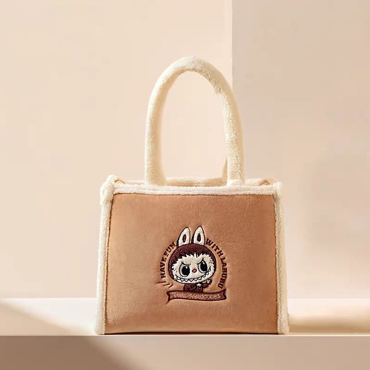 LABUBU Plush Tote Bag