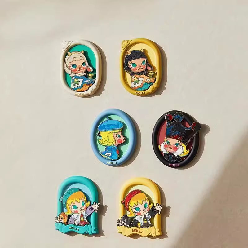 【MEE】Mollly Anniversary Statues Classical Retro-Fridge Magnet Blind Box