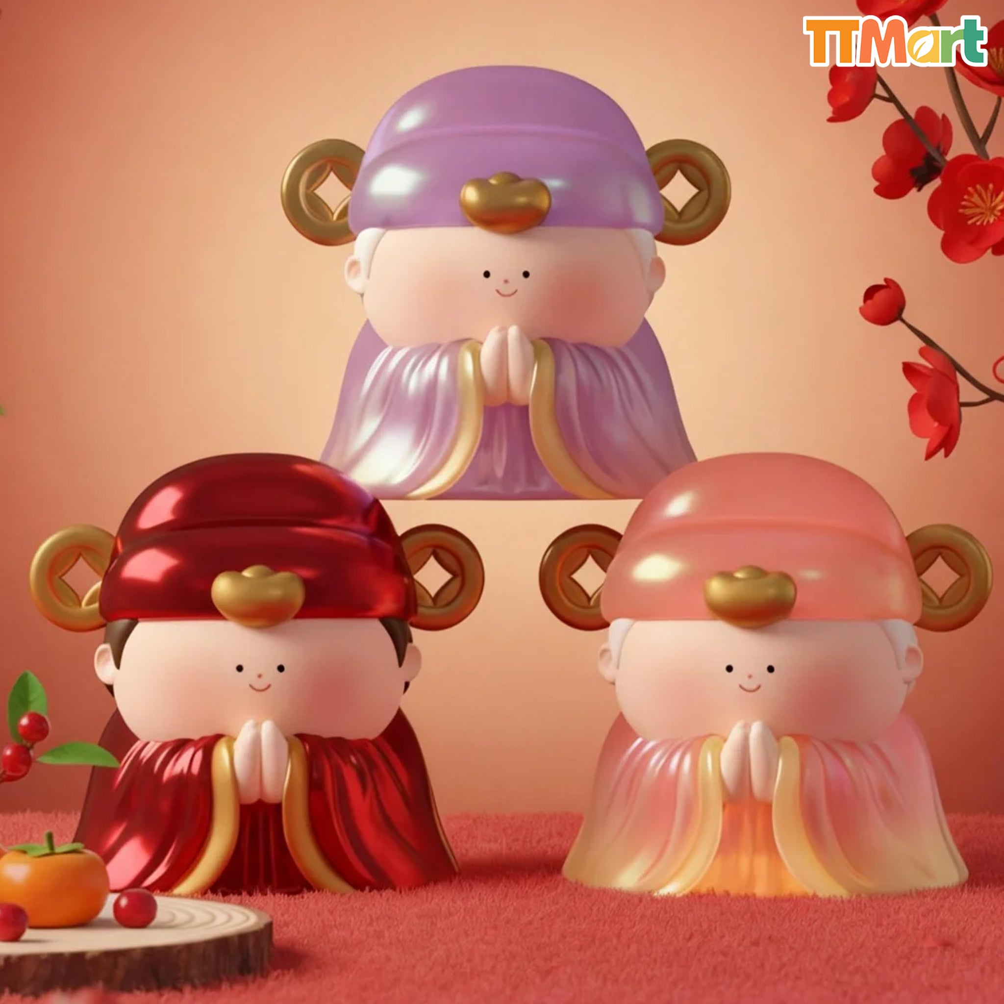 BIGGALLERY Wealth & Blessings Together Mini Bean Series Blind Bag