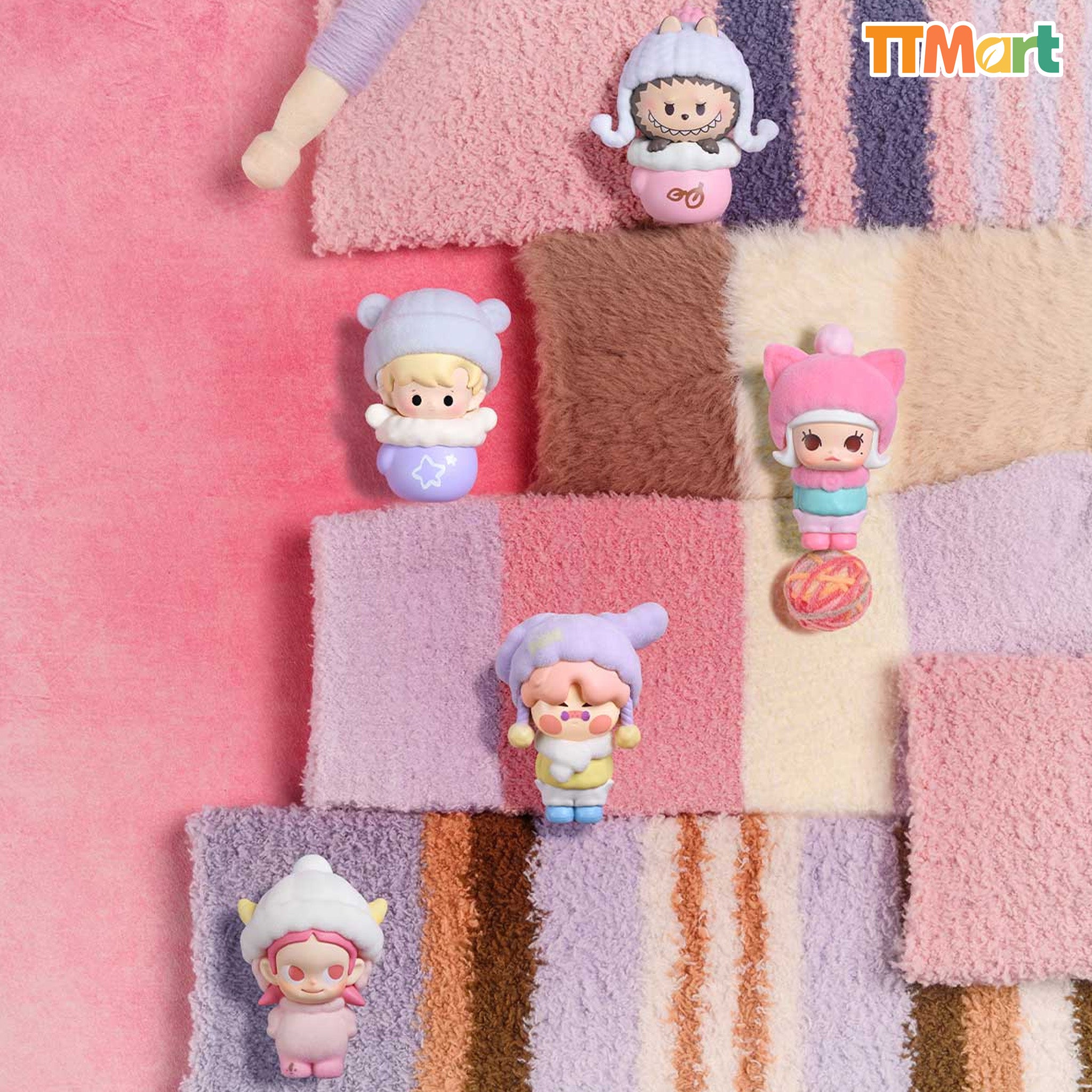 POP BEAN Fluffy & Cozy Series Blind Bag (1 PC Per Pack)