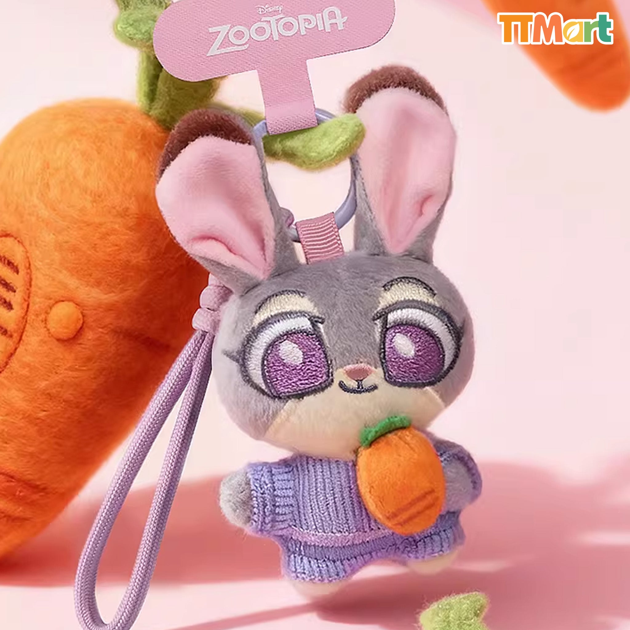 ZOOTOPIA Friend Gathering Plush Keychain Blind Box