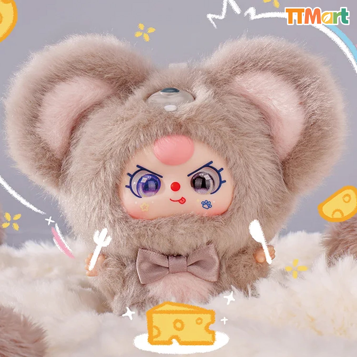 Baby Three Mini Hug Plush Pendant Series Blind Box