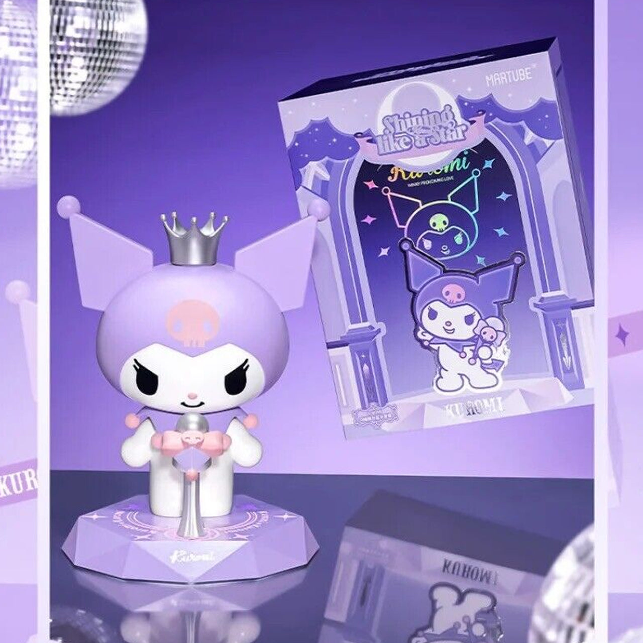 SANRIO Kuromi Bluetooth Speaker Martube Sanrio